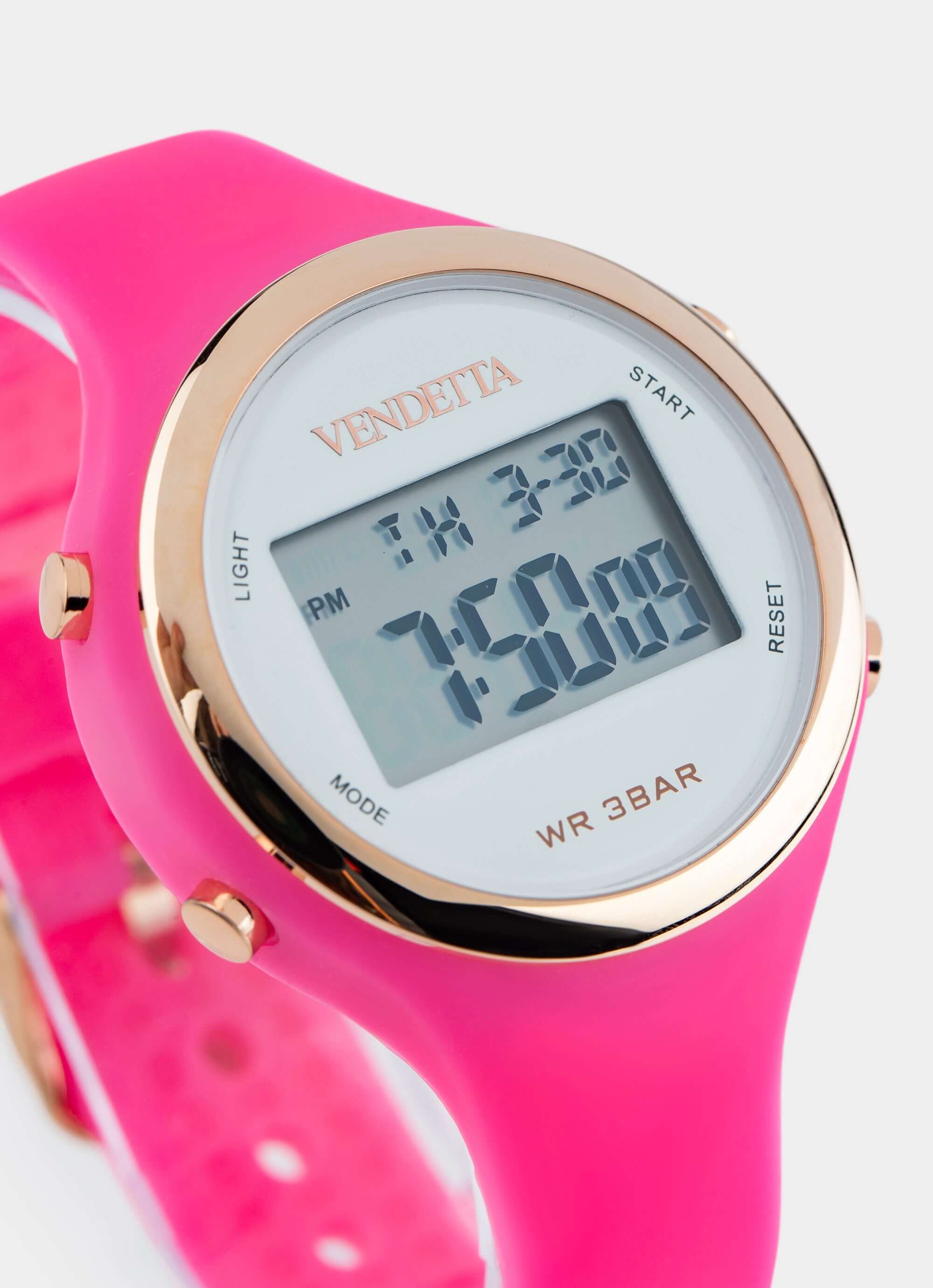 Silicone watch – Dreamtime Watch - Fuchsia Pink – Vendetta Jewellery