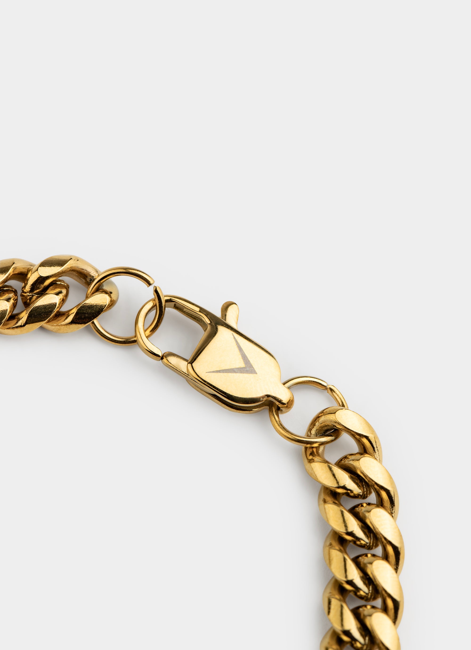 Havana Cuban Bracelet 8mm - 18K Gold Plated
