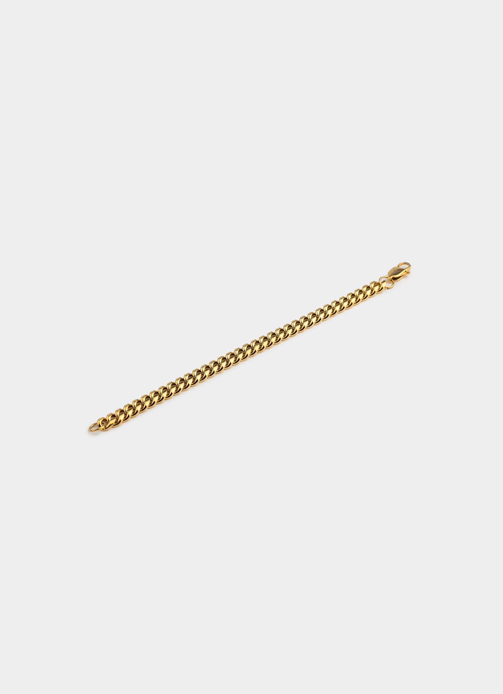 Havana Cuban Bracelet 8mm - 18K Gold Plated