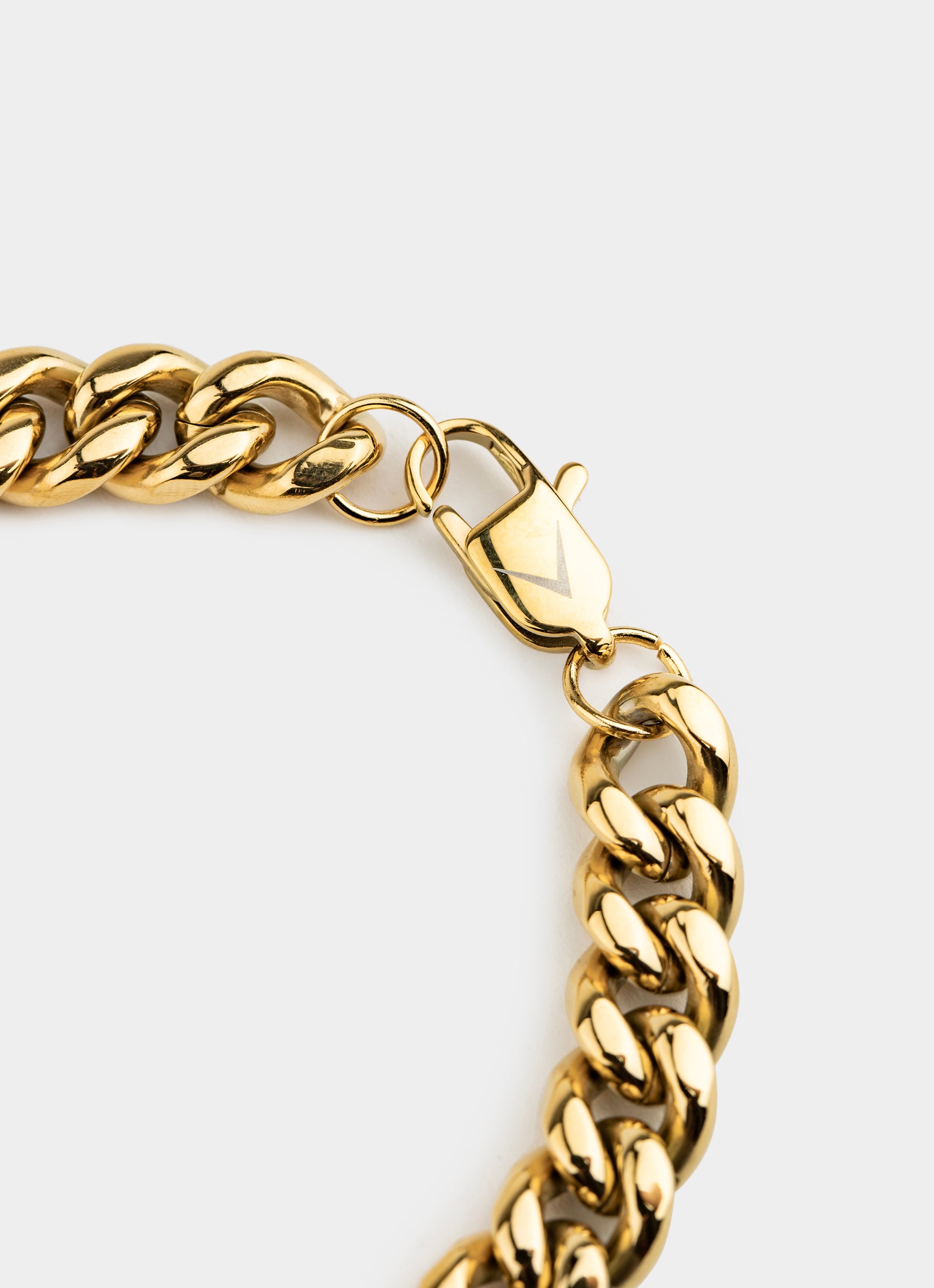 Havana Cuban Bracelet 10mm - 18K Gold Plated