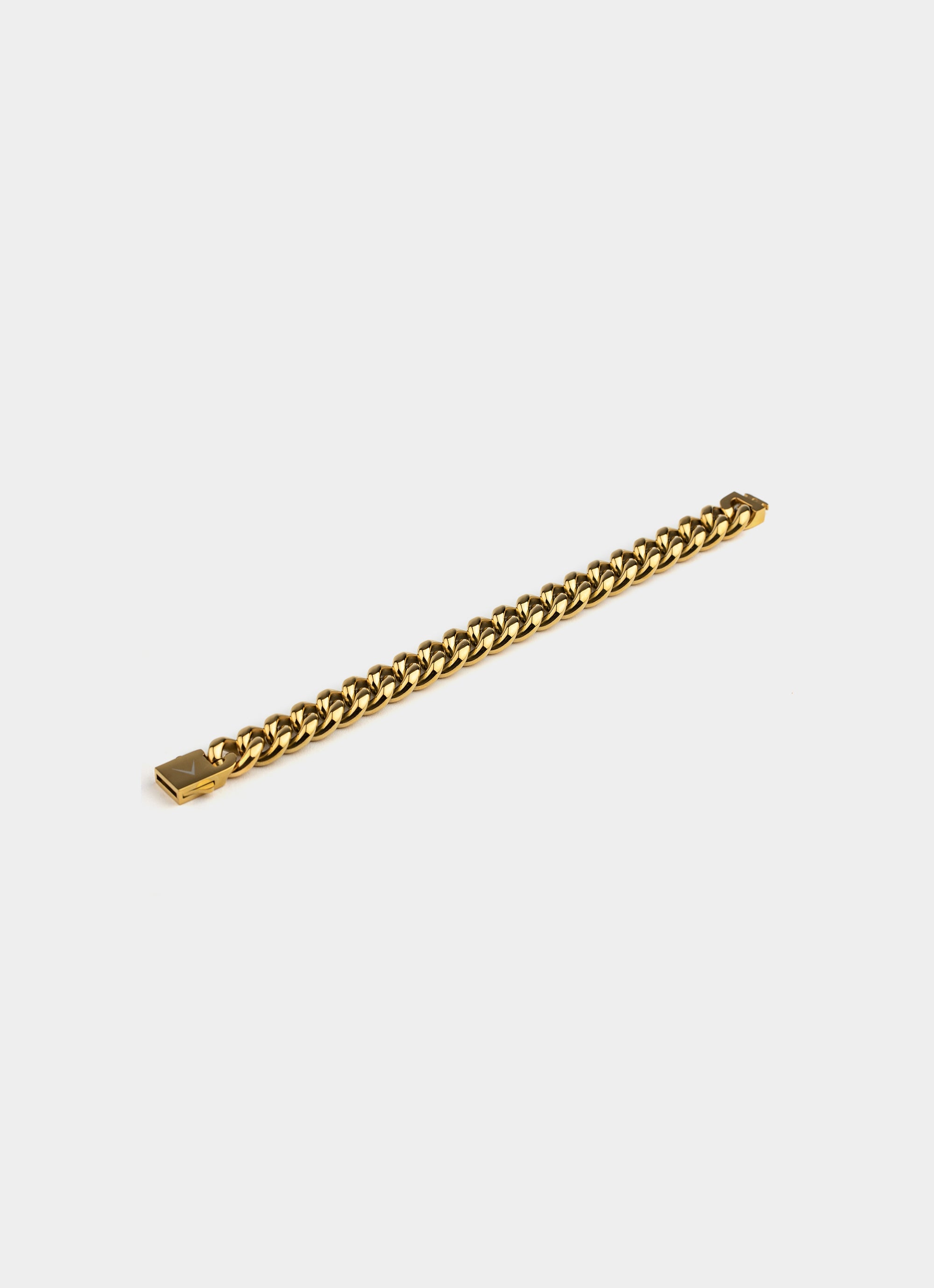 Miami Cuban Bracelet 14mm - 18K Gold Plated