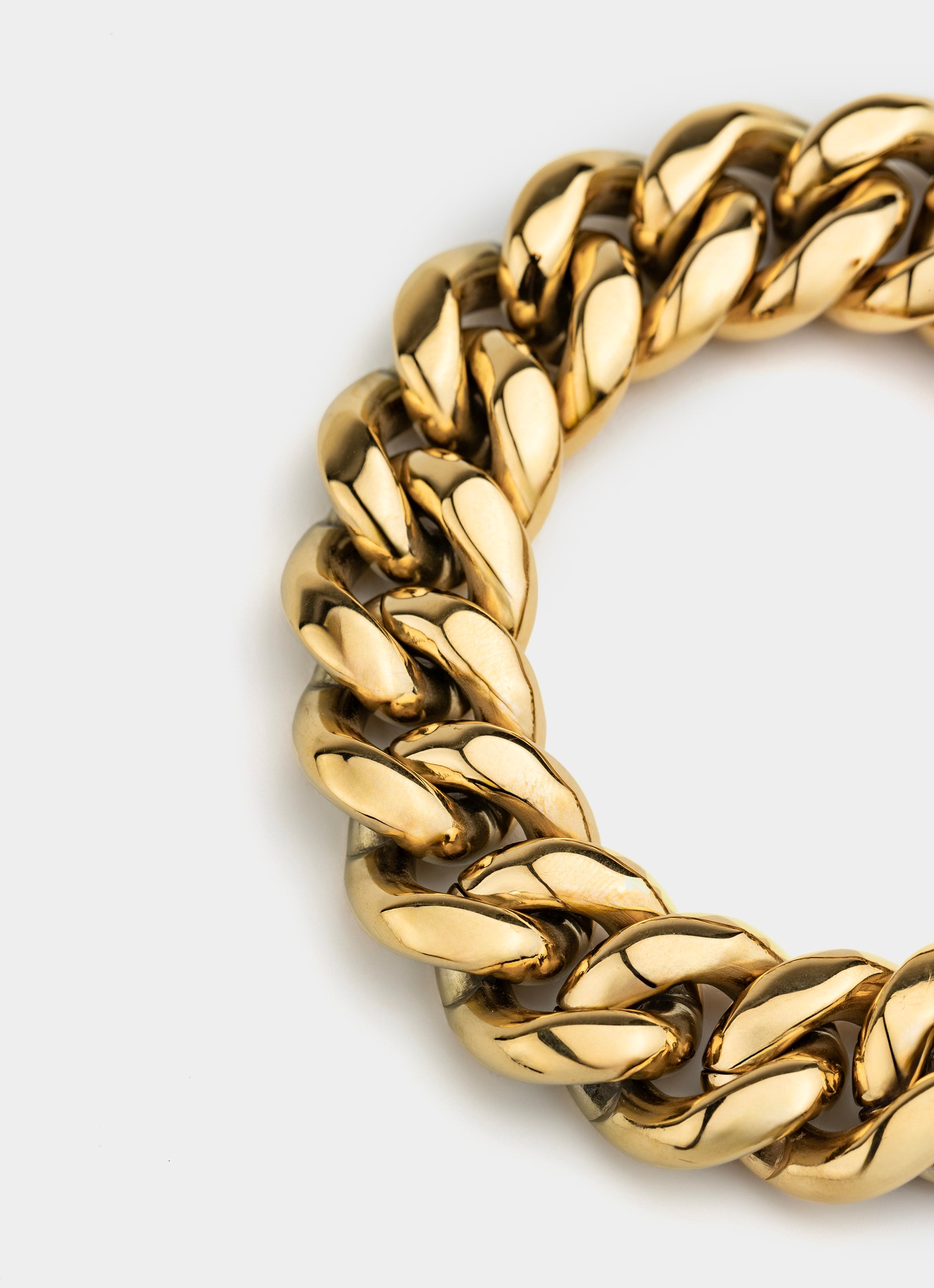 Miami Cuban Bracelet 18mm - 18K Gold Plated