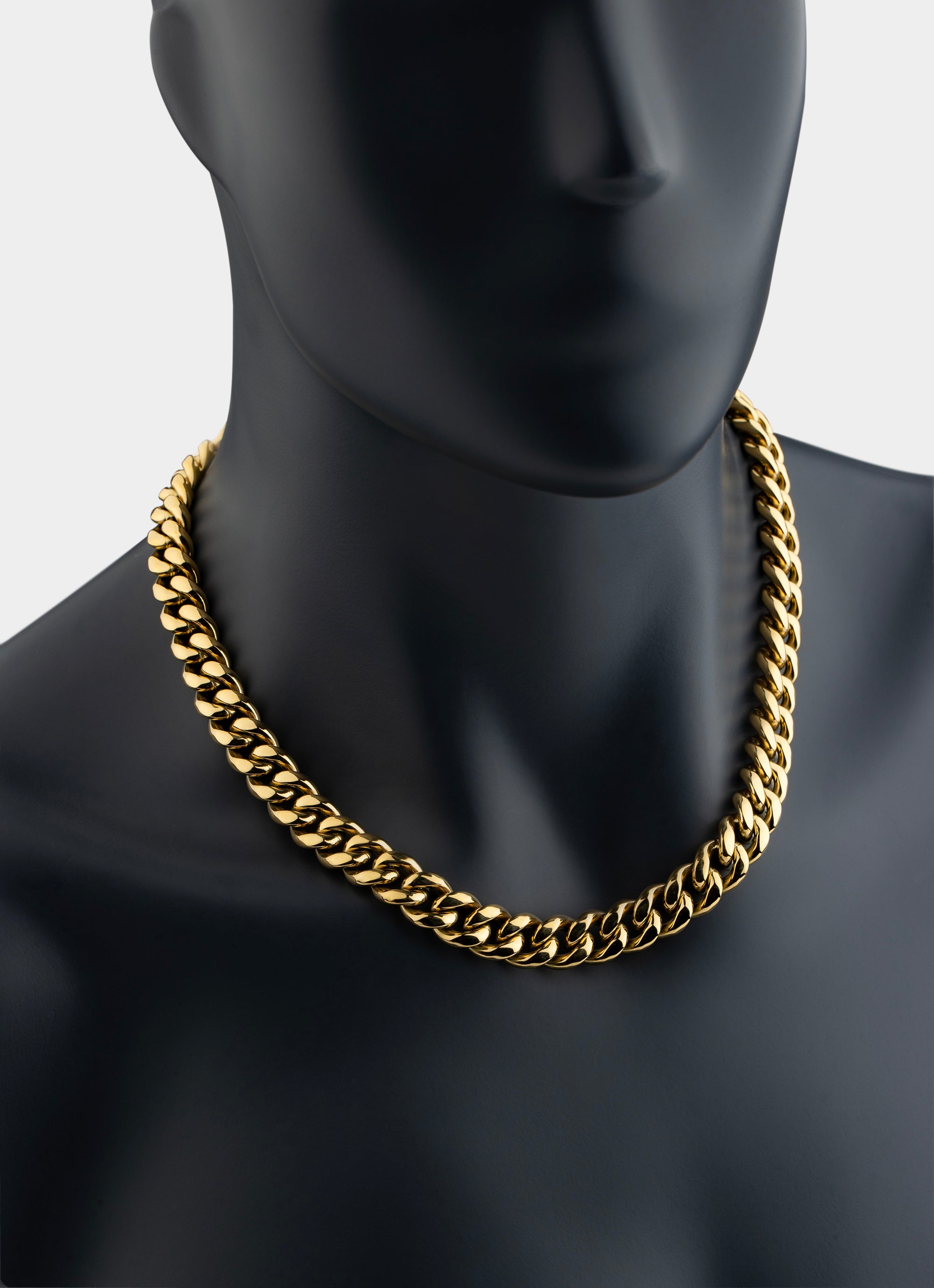 Miami Cuban Necklace 14mm - 18K Gold Plated