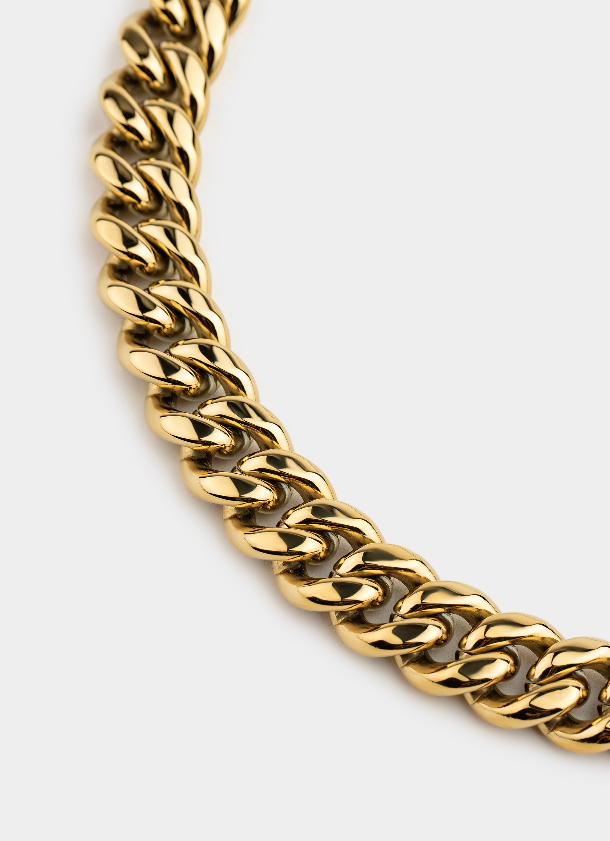 Miami Cuban Necklace 18mm - 18K Gold Plated