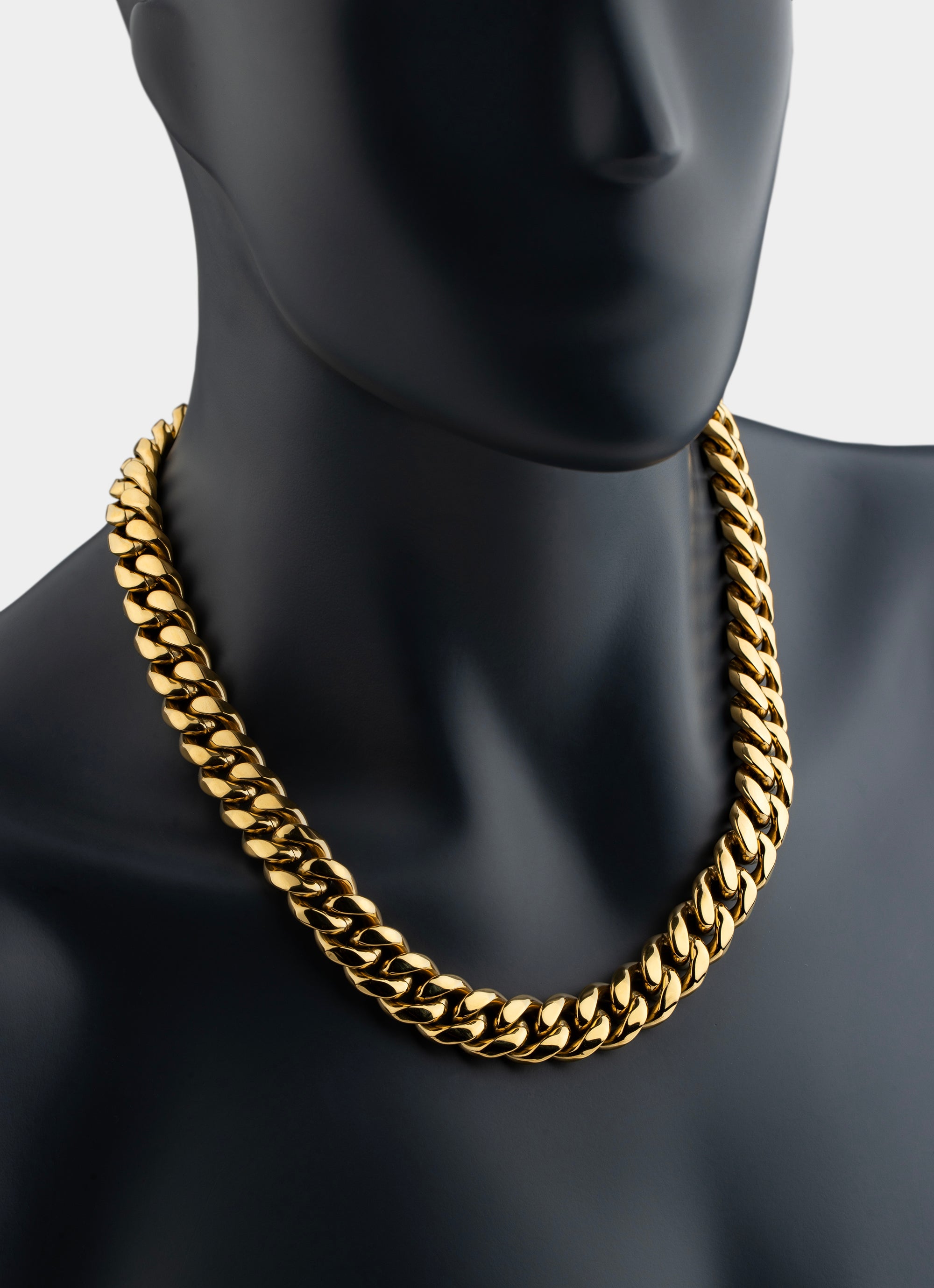 Miami Cuban Necklace 18mm - 18K Gold Plated