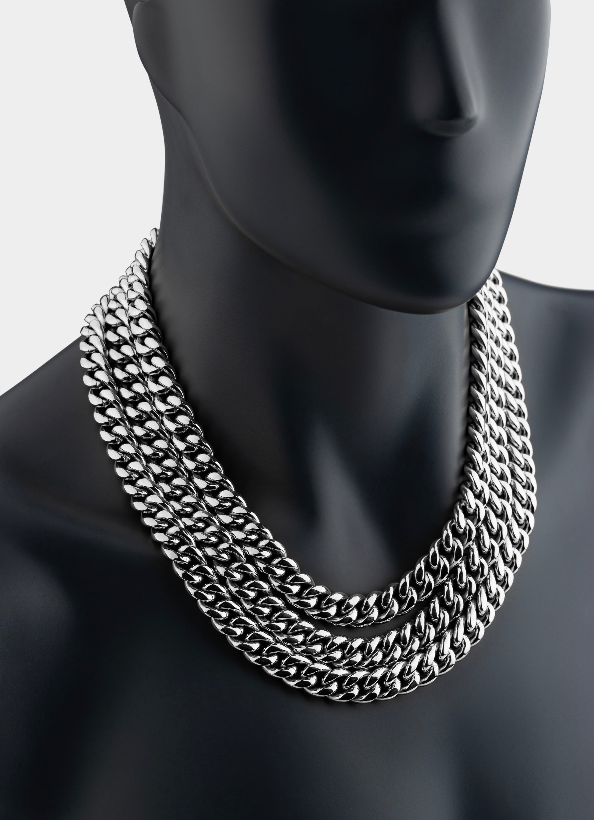 Miami Cuban Necklace 14mm - Stainless Steel