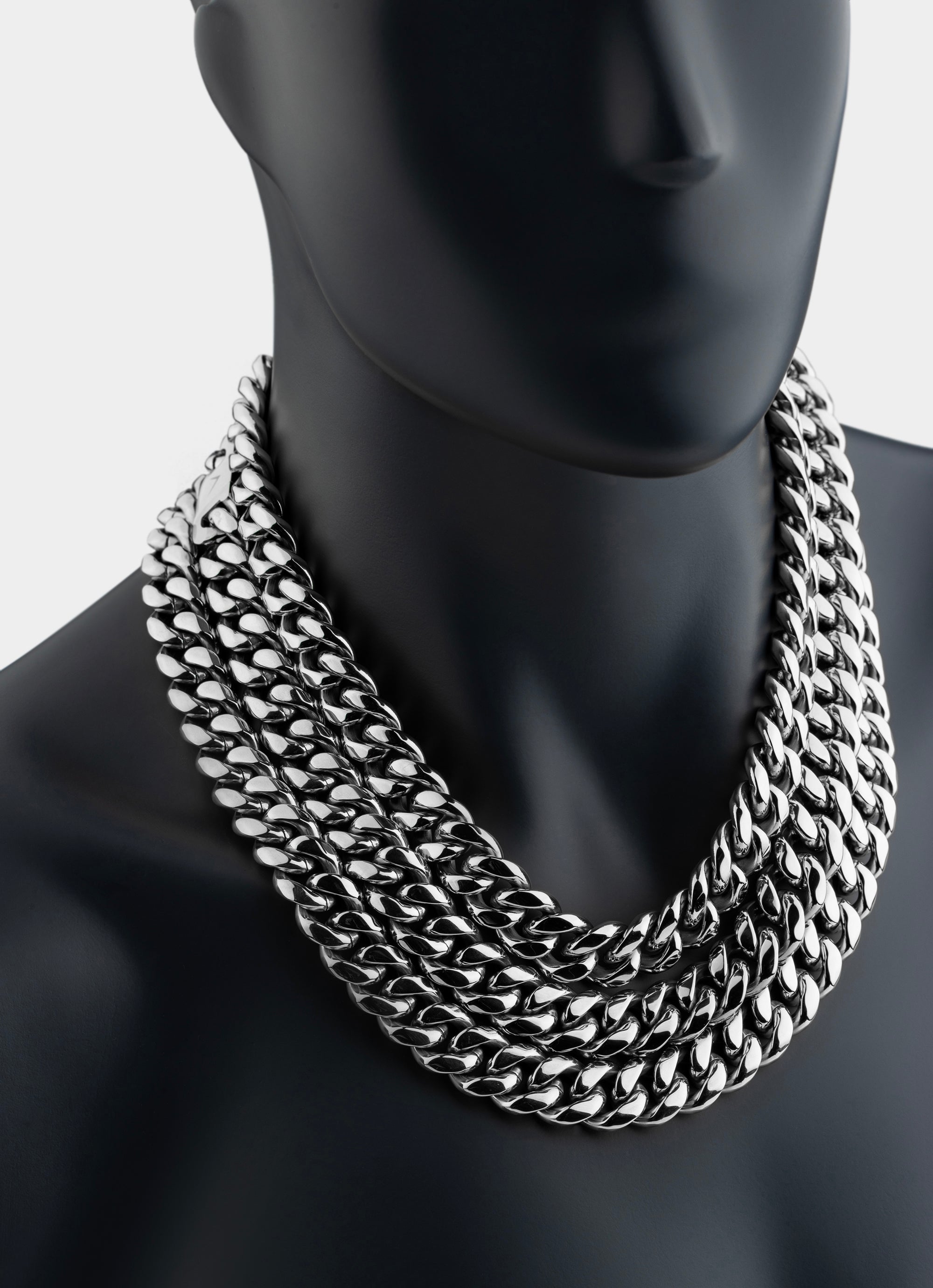 Miami Cuban Necklace 18mm - Stainless Steel
