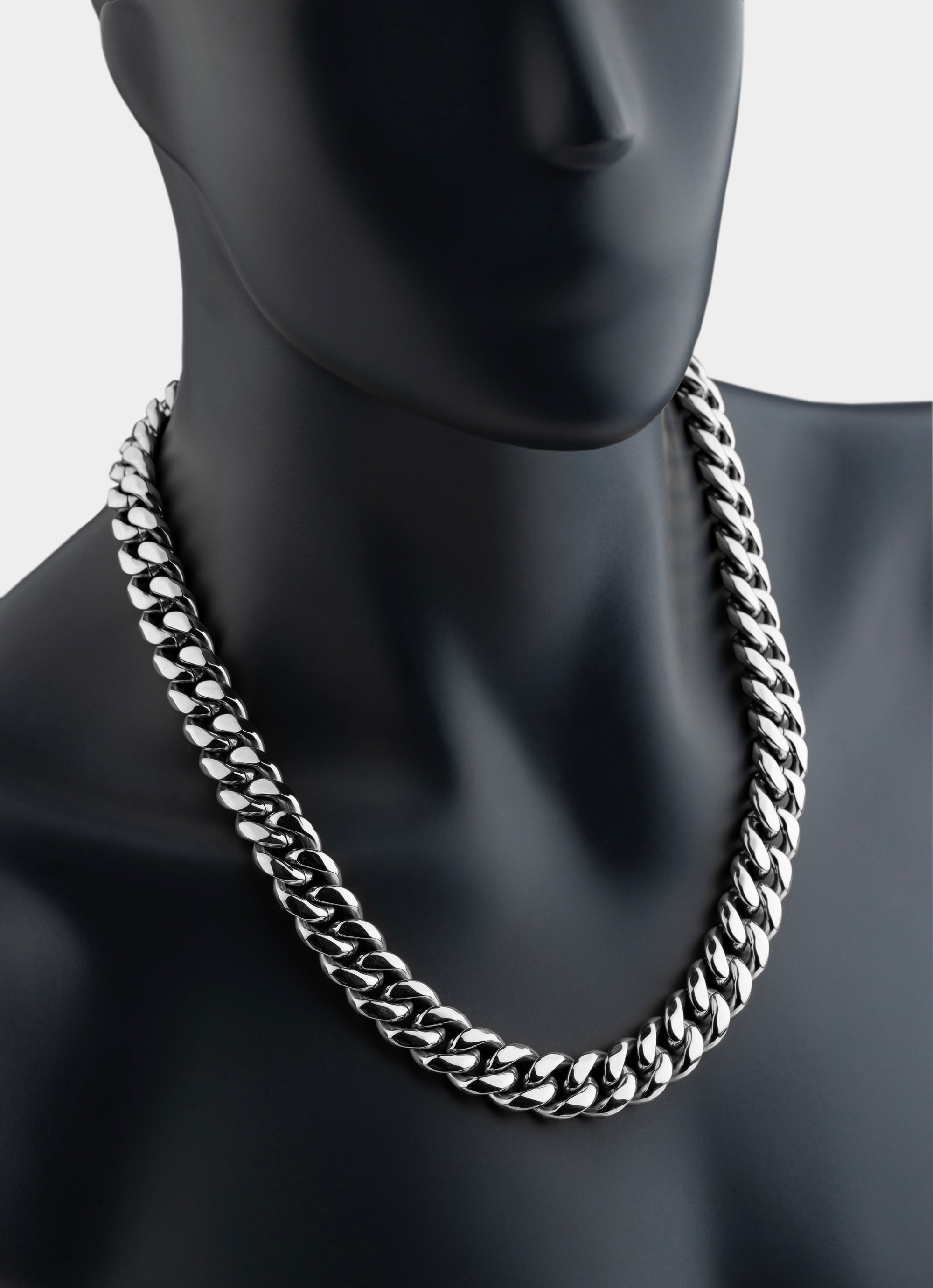Miami Cuban Necklace 18mm - Stainless Steel