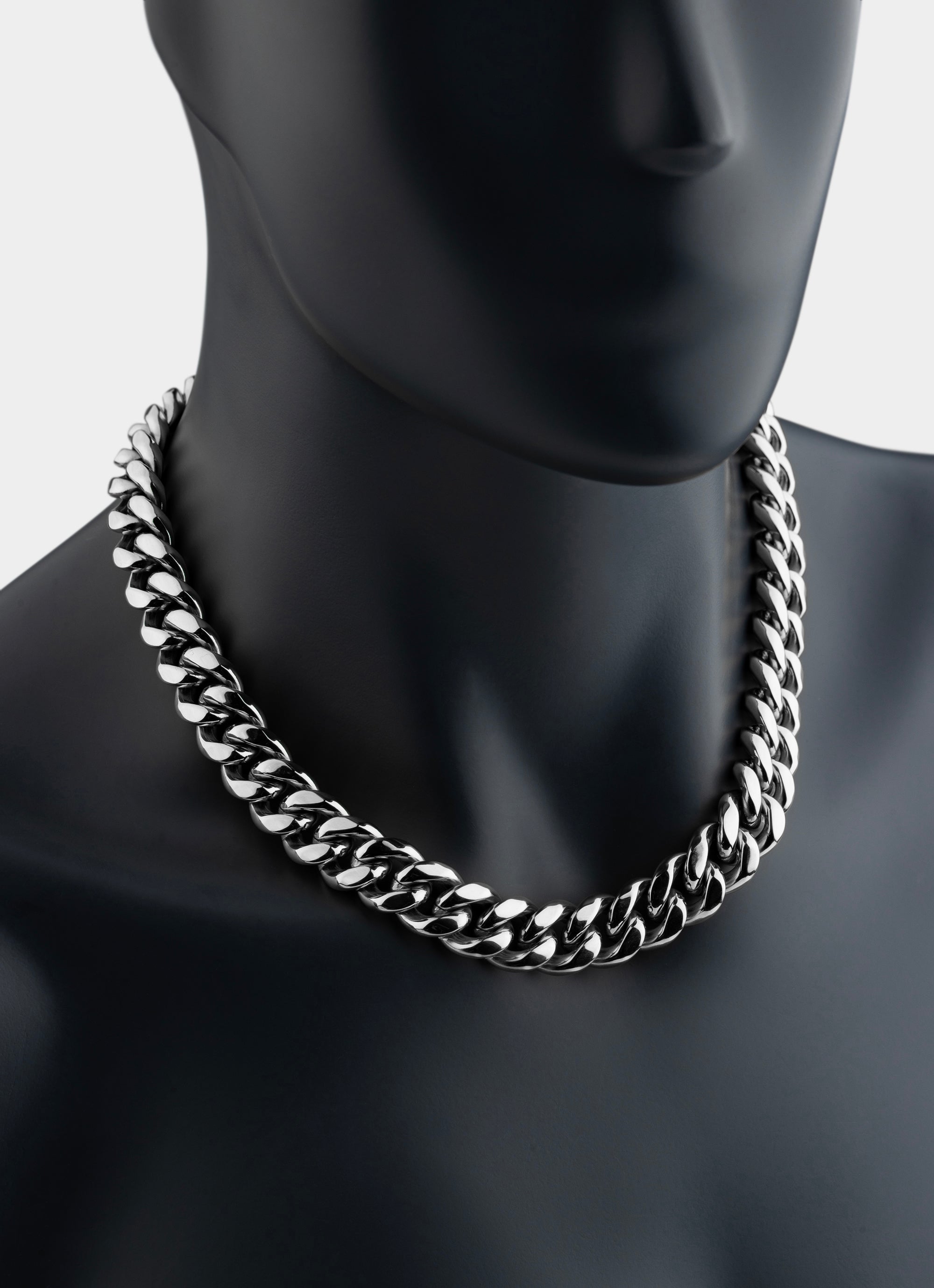 Miami Cuban Necklace 18mm - Stainless Steel