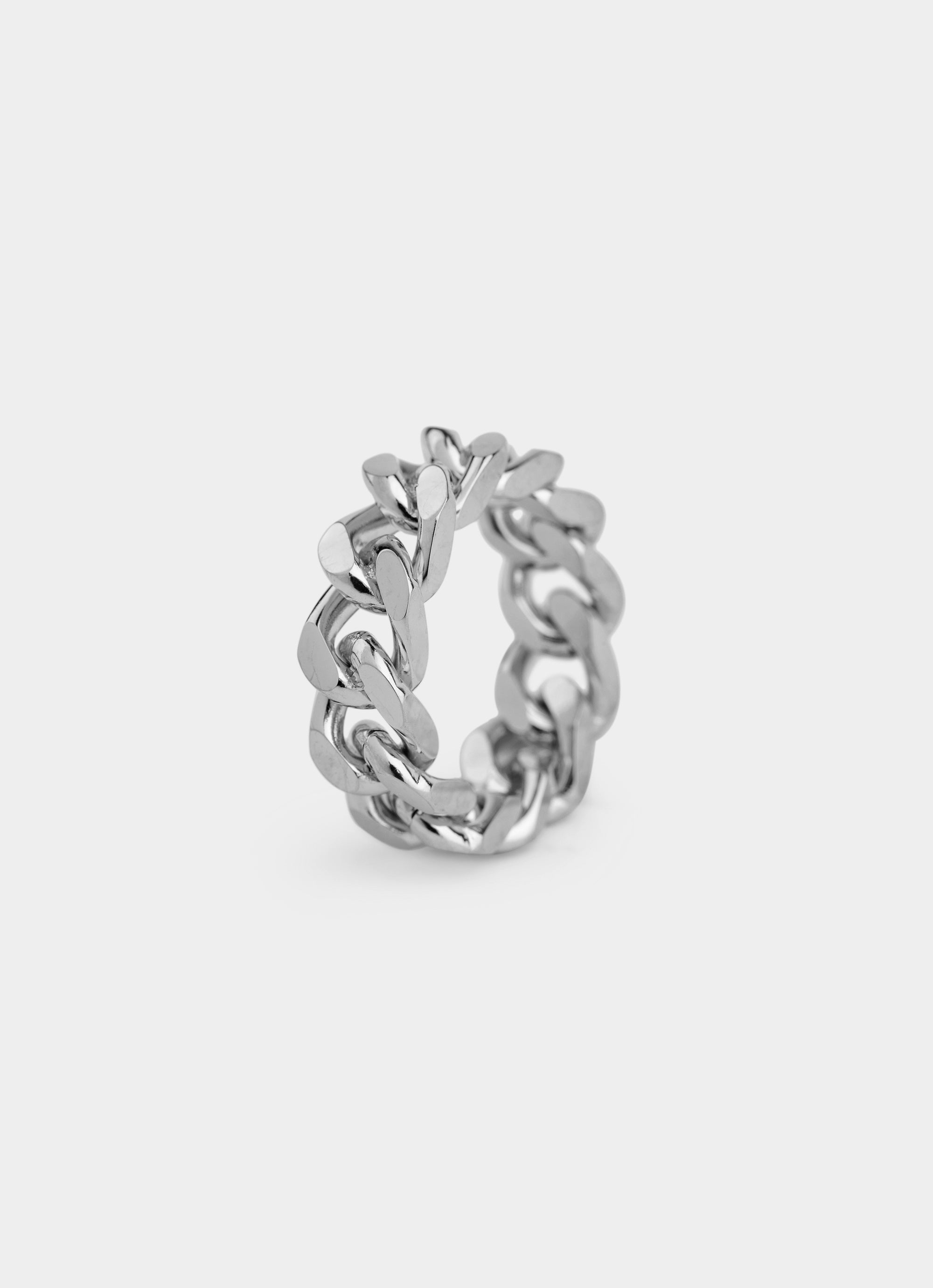 Cuban Chain Ring - Stainless Steel