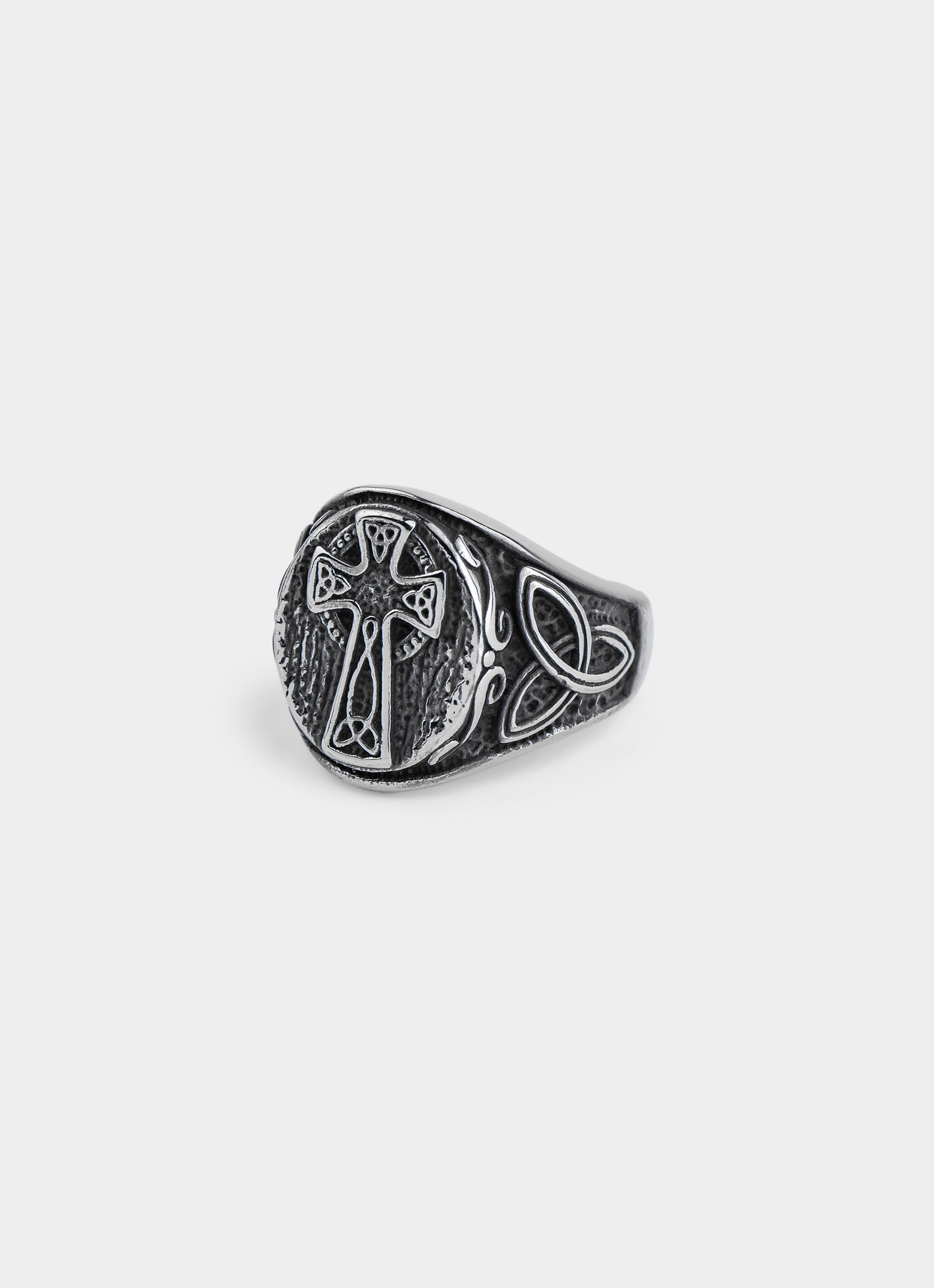 Crossbane Ring - Stainless Steel