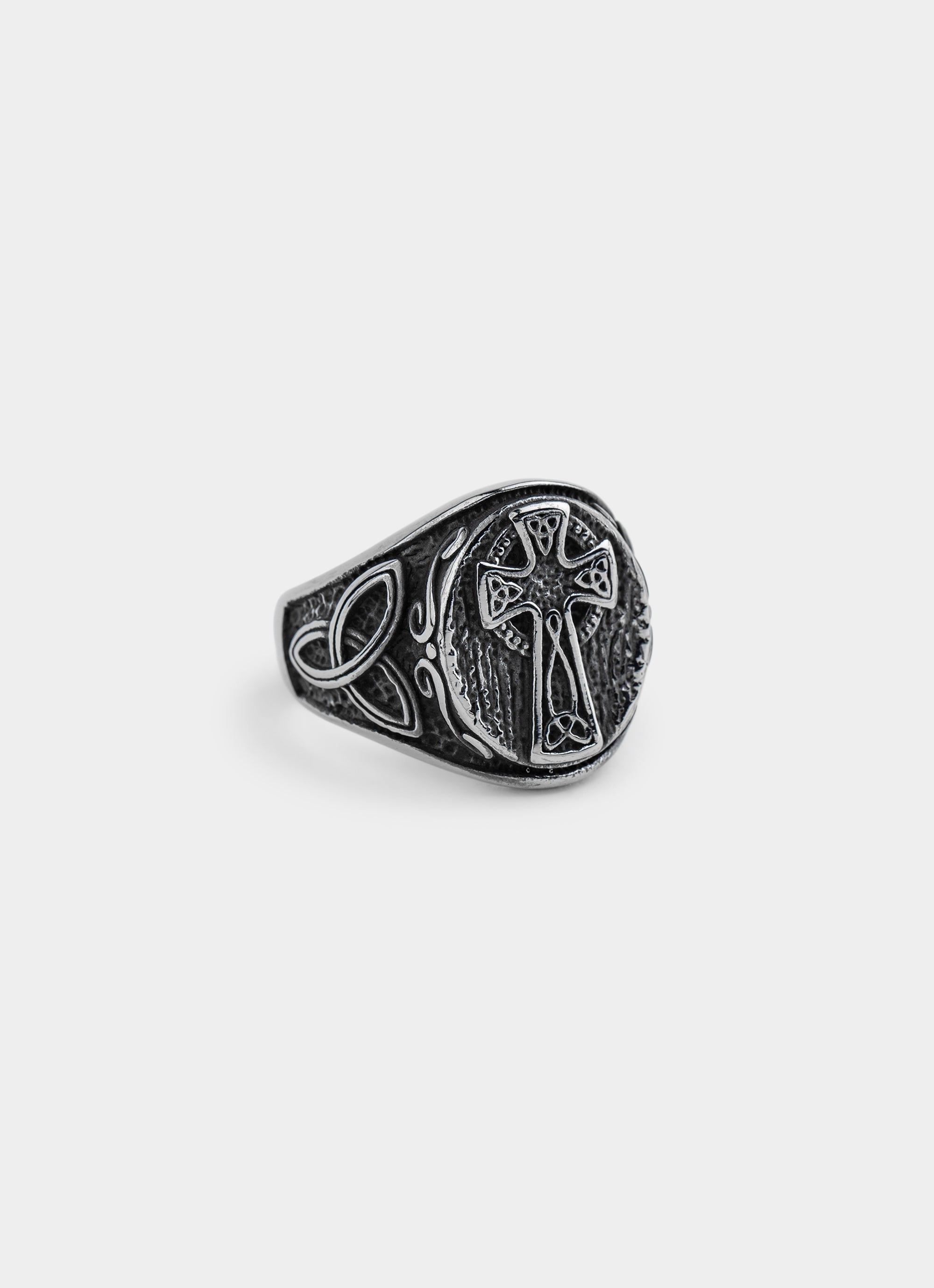 Crossbane Ring - Stainless Steel