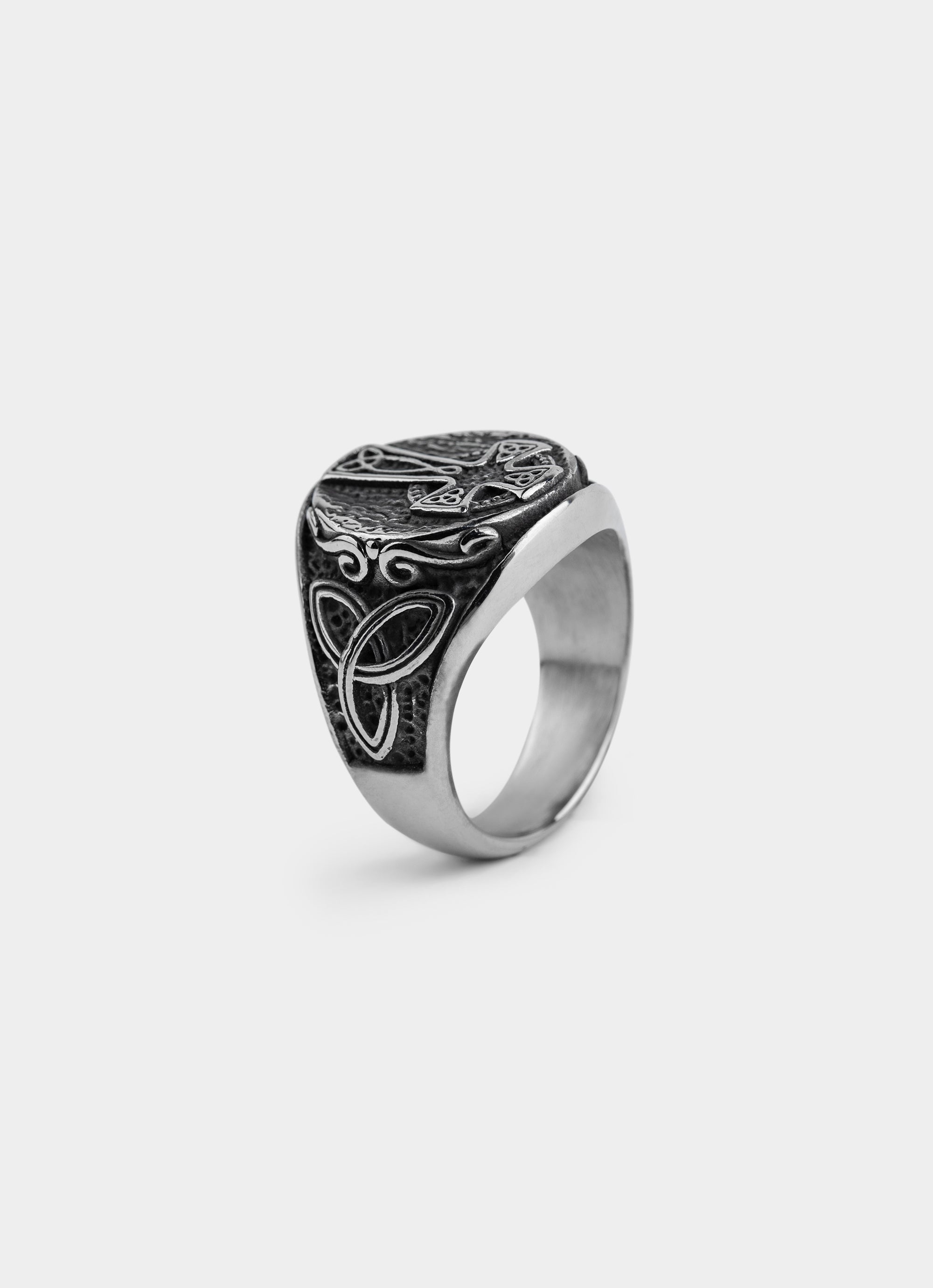 Crossbane Ring - Stainless Steel