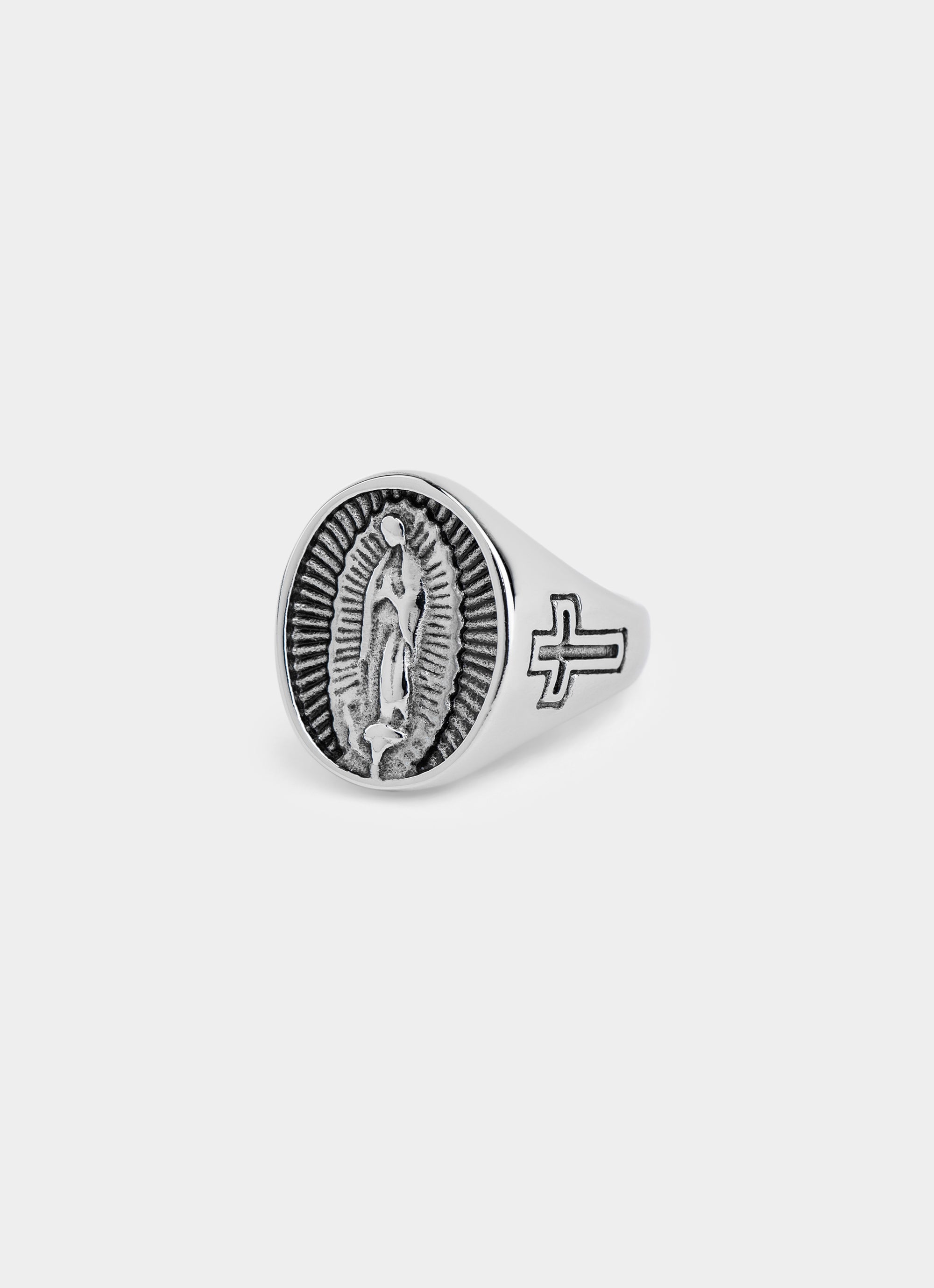 Guardian Mary Ring - Stainless Steel