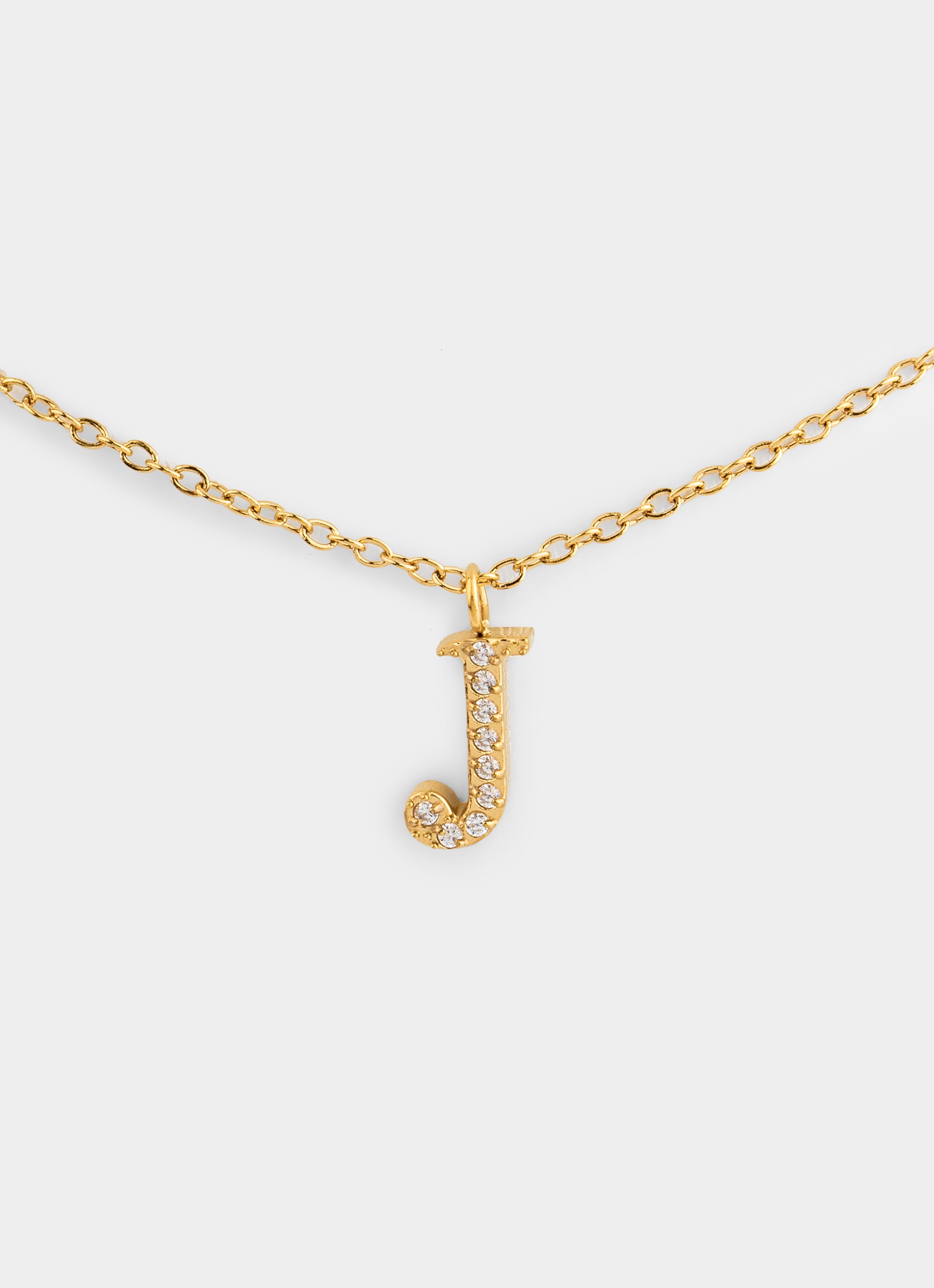 Monogram Shine Necklace 50+5cm - 18K Gold Plated
