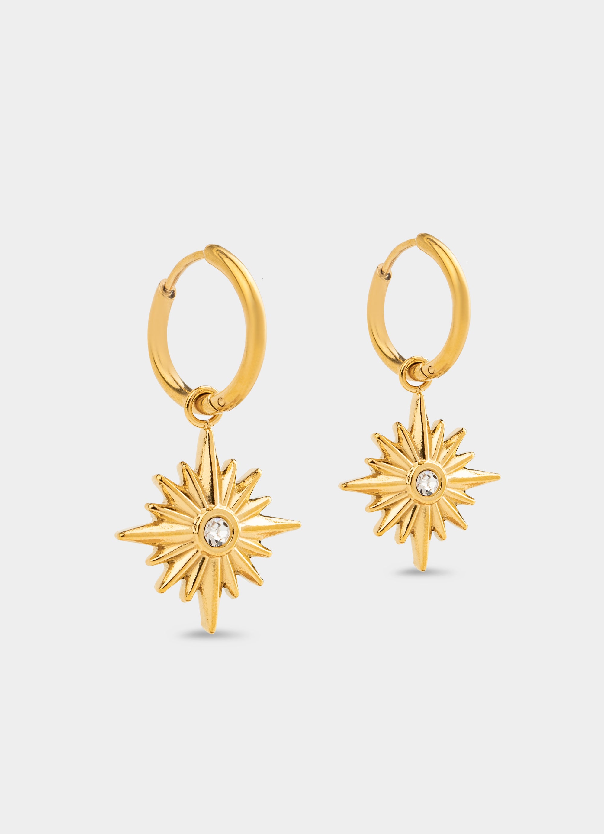 Nova Star Earrings - 18K Gold Plated