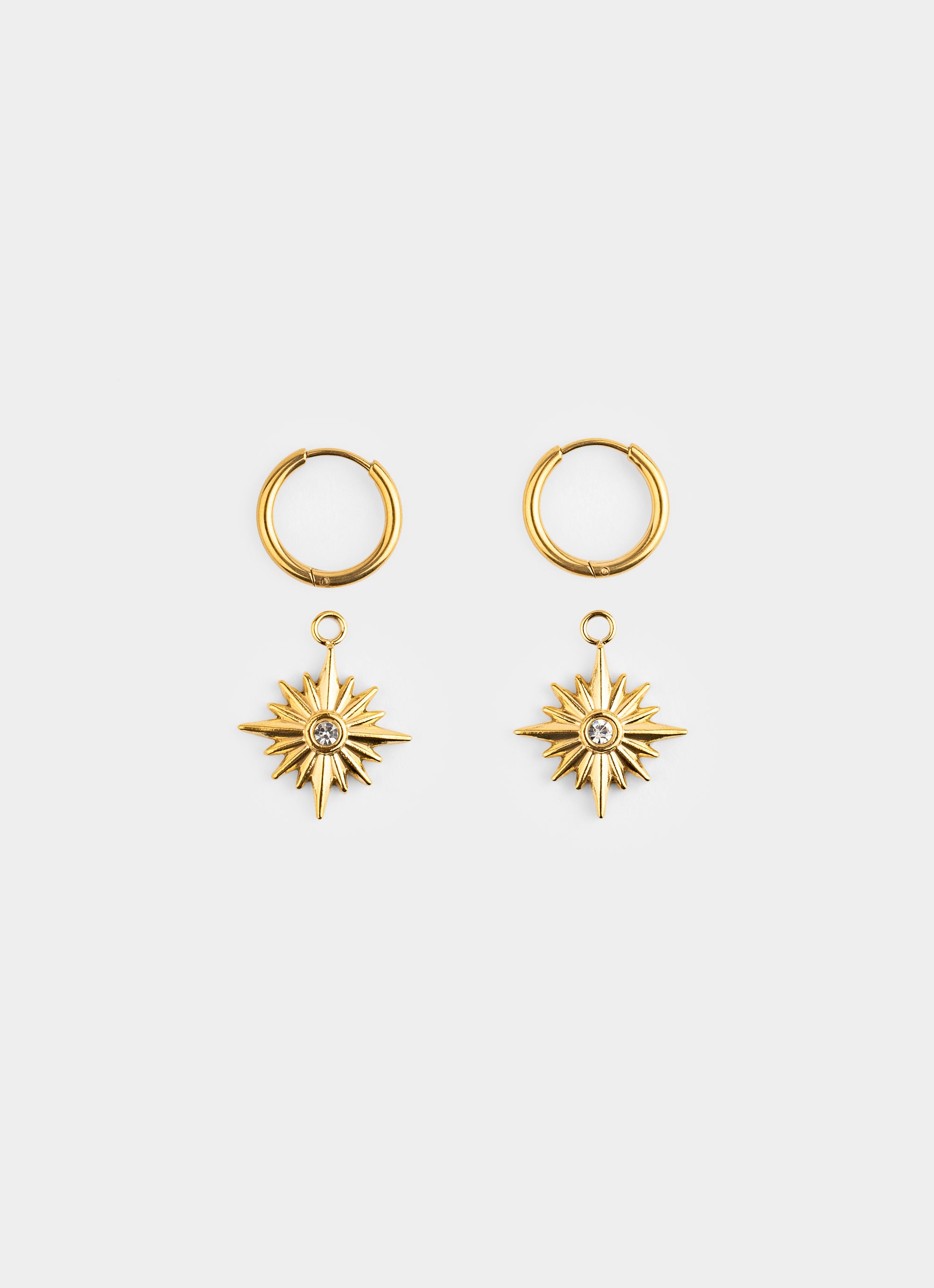 Nova Star Earrings - 18K Gold Plated