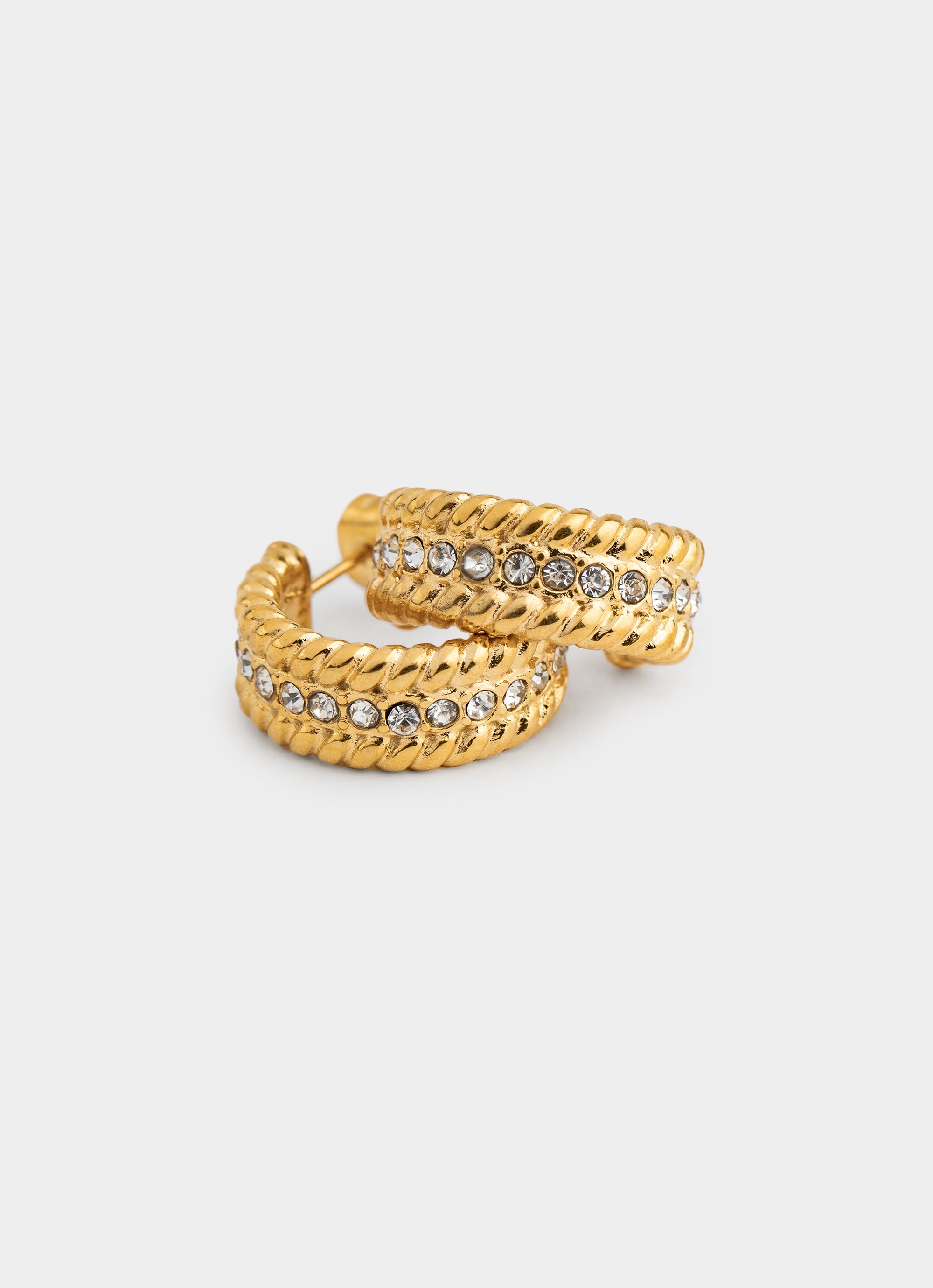 Auric Weave Earrings - 18K Gold Plated