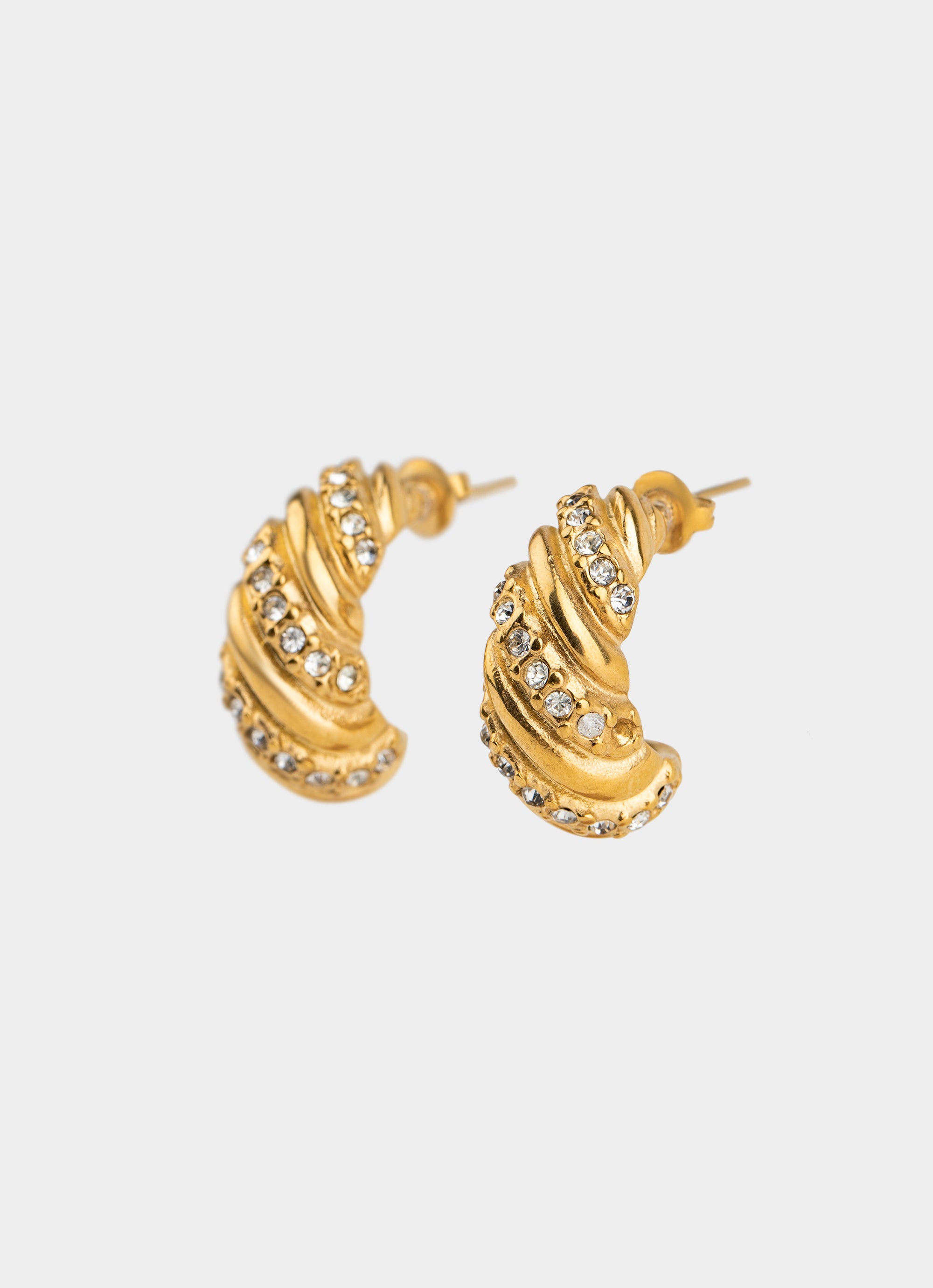 Liora Hoop Earrings - 18K Gold Plated