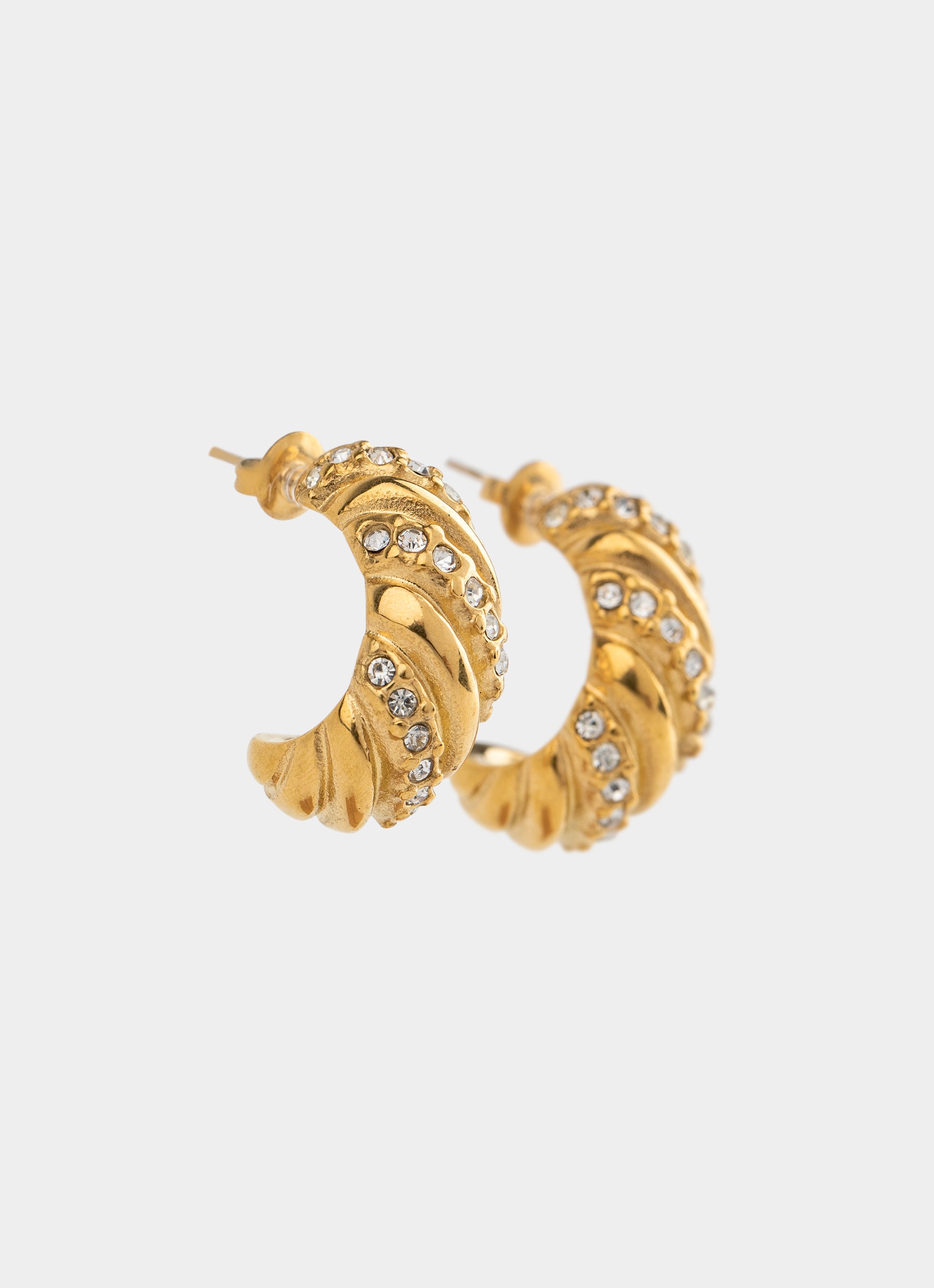 Liora Hoop Earrings - 18K Gold Plated