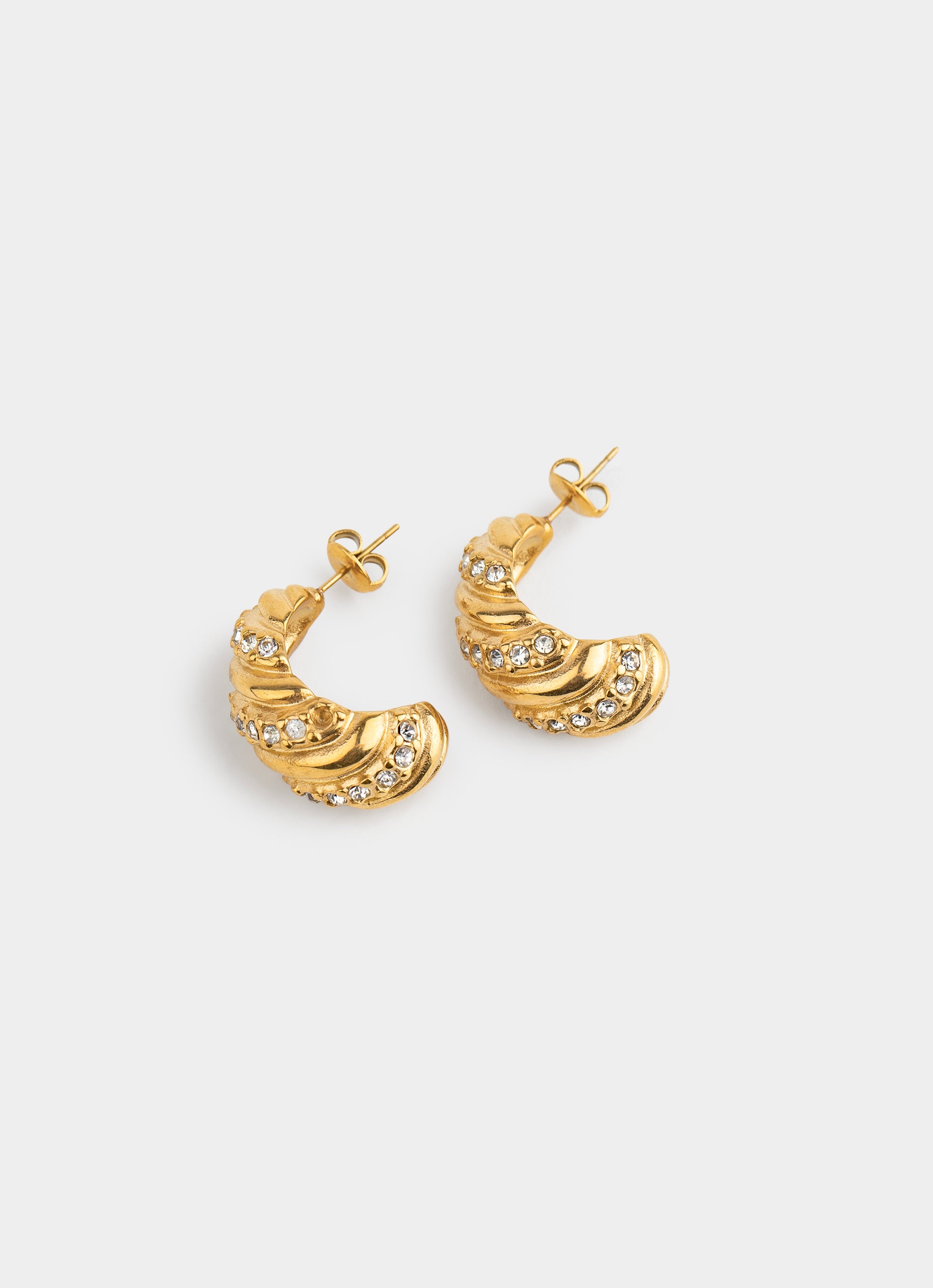 Liora Hoop Earrings - 18K Gold Plated
