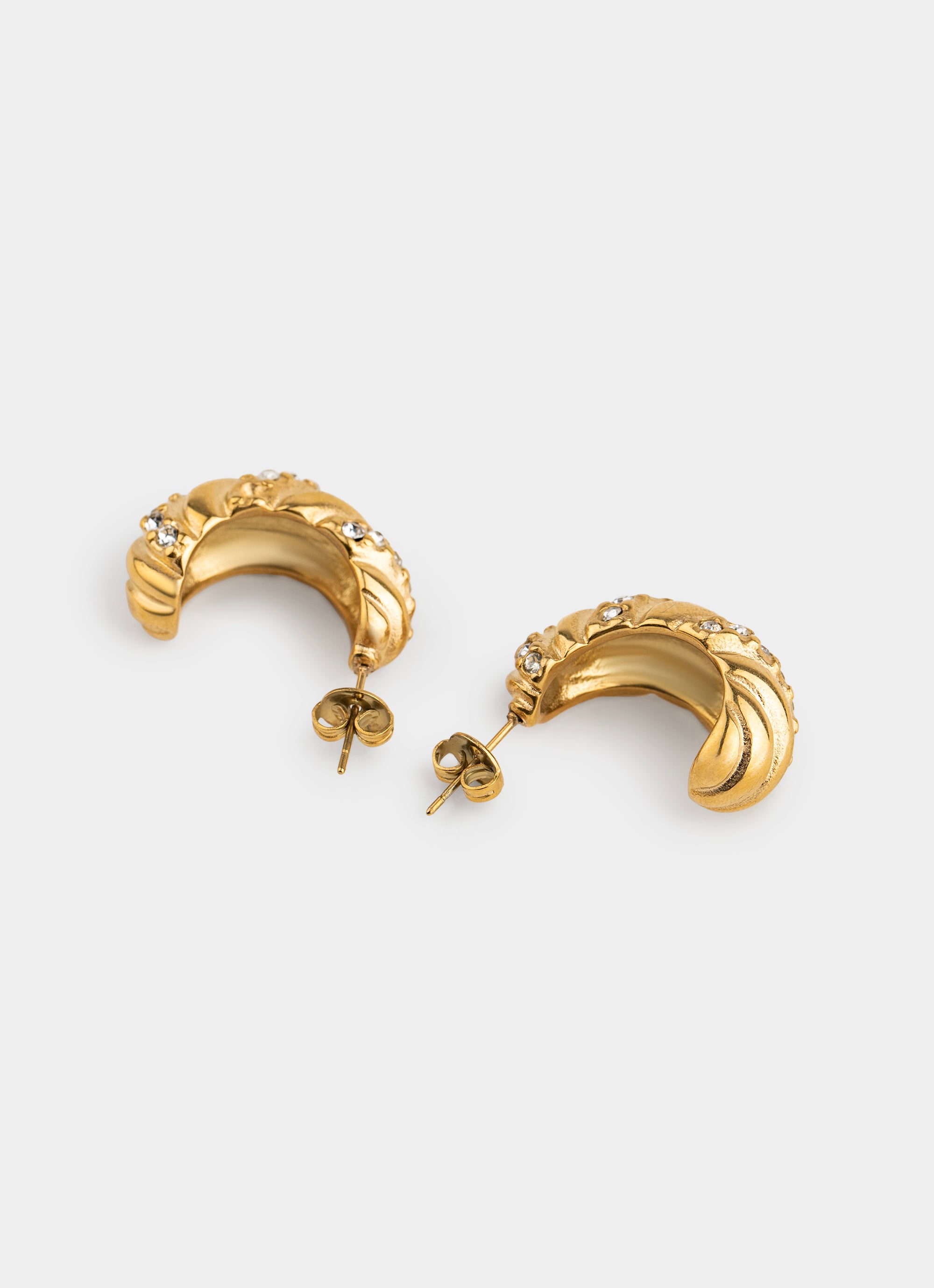 Liora Hoop Earrings - 18K Gold Plated