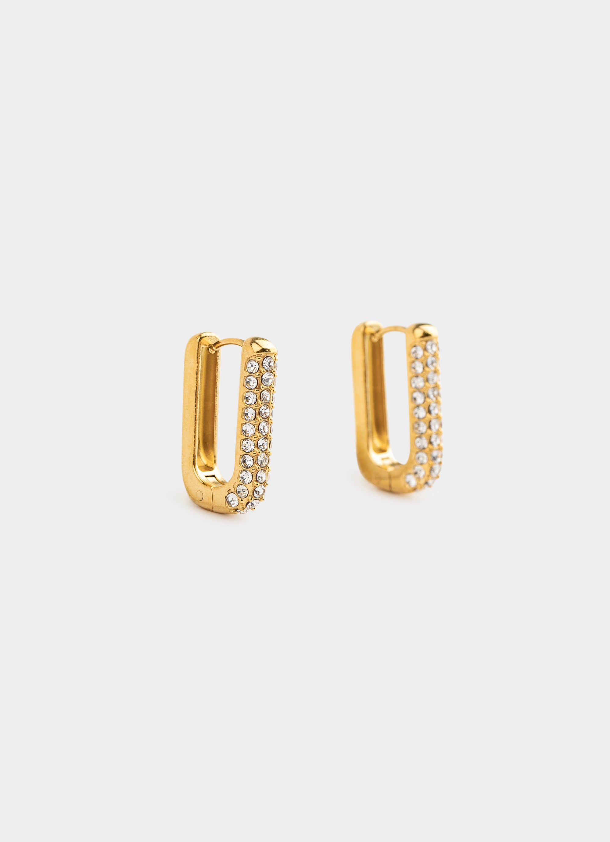 Sloane Hoop Earrings - 18K Gold Plated