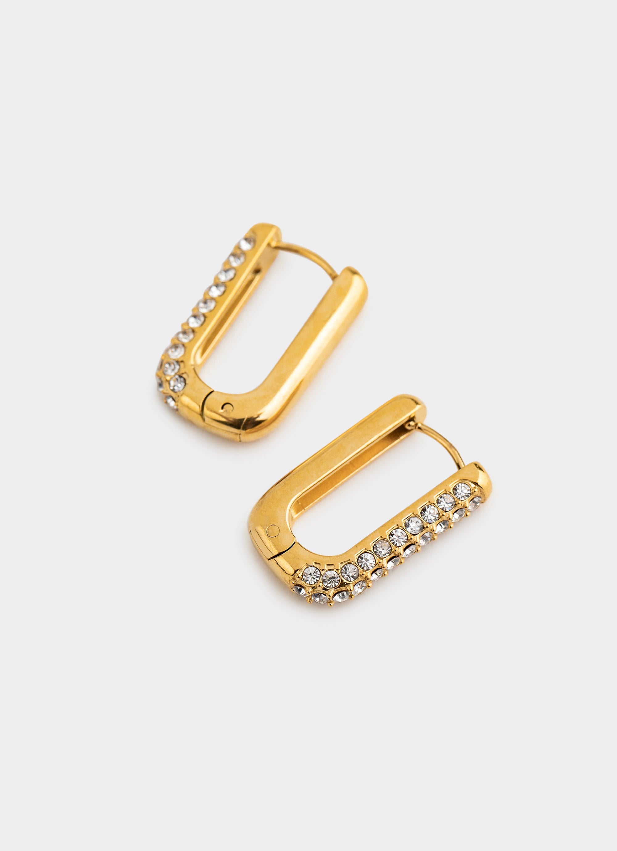 Sloane Hoop Earrings - 18K Gold Plated