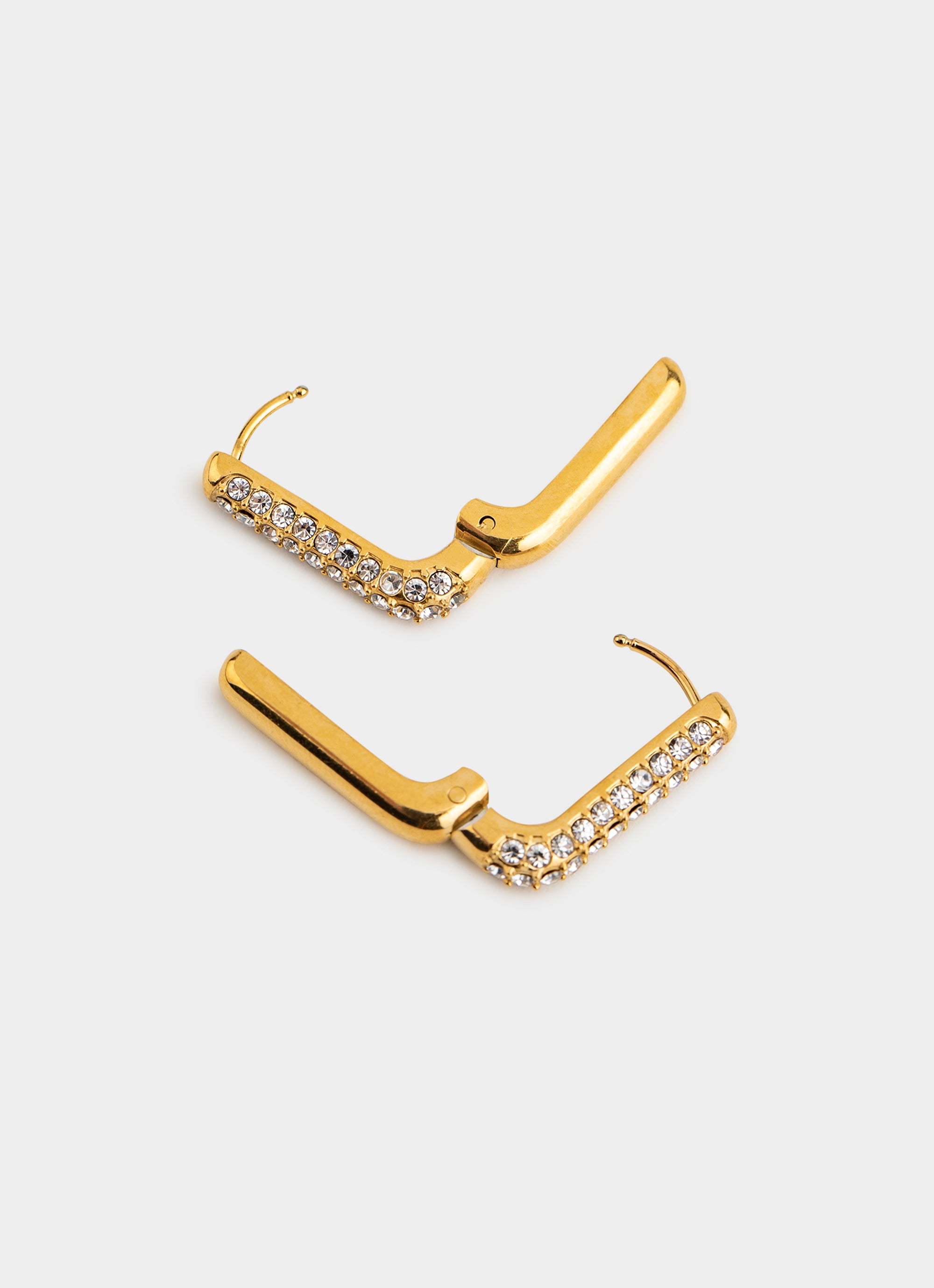 Sloane Hoop Earrings - 18K Gold Plated
