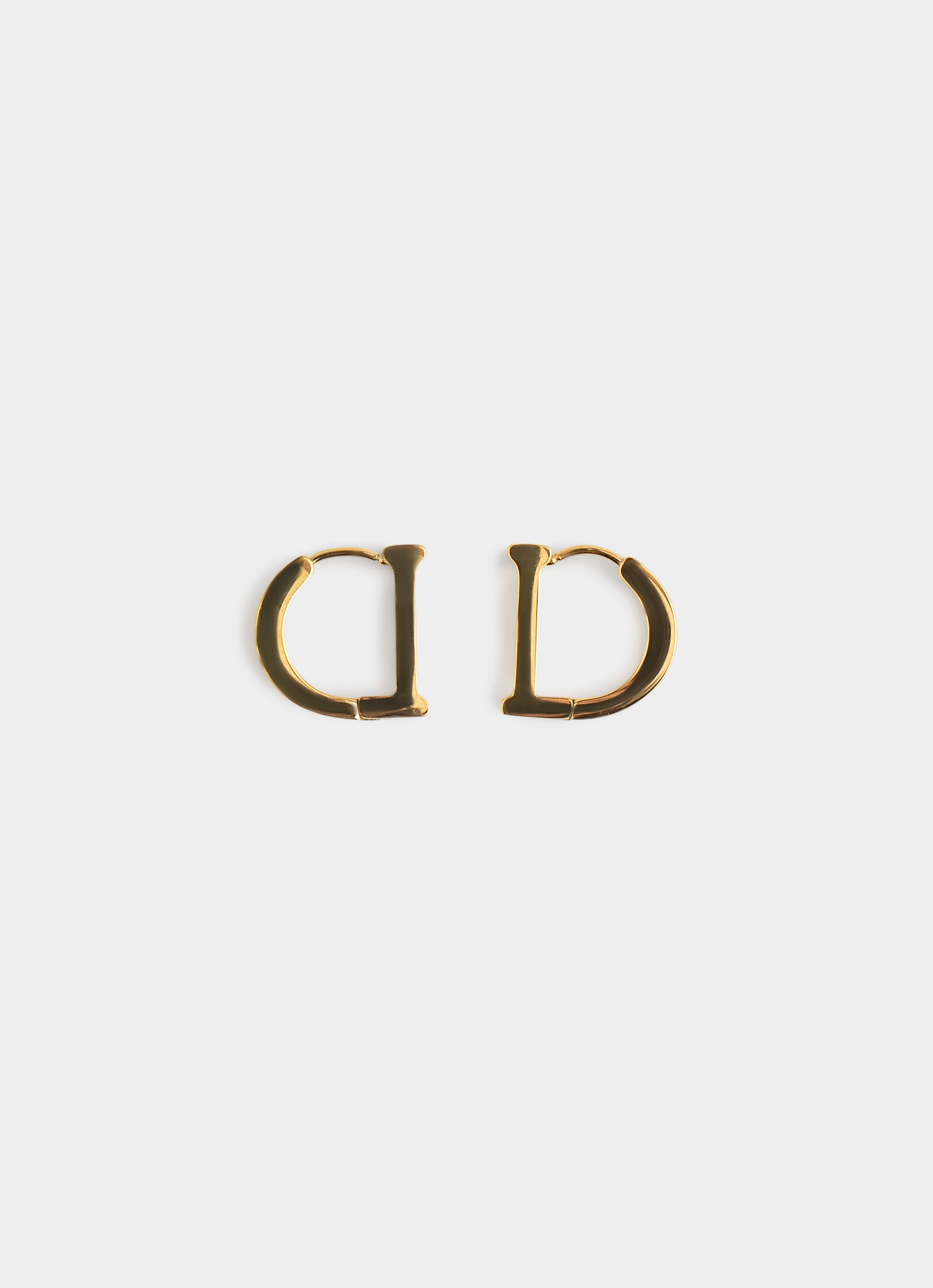 Demi Hoop Earrings - 18K Gold Plated