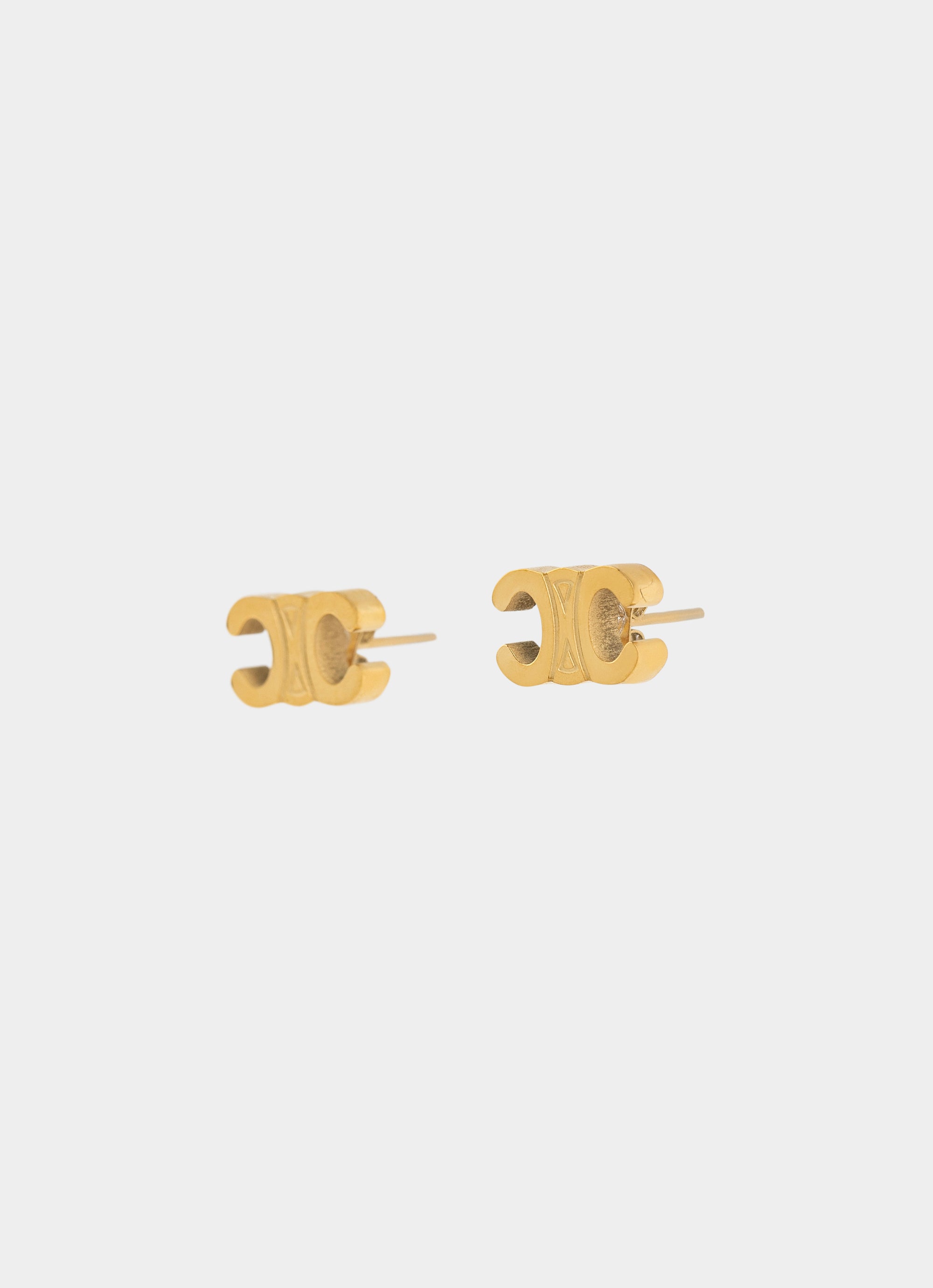 Kairo Stud Earrings - 18K Gold Plated