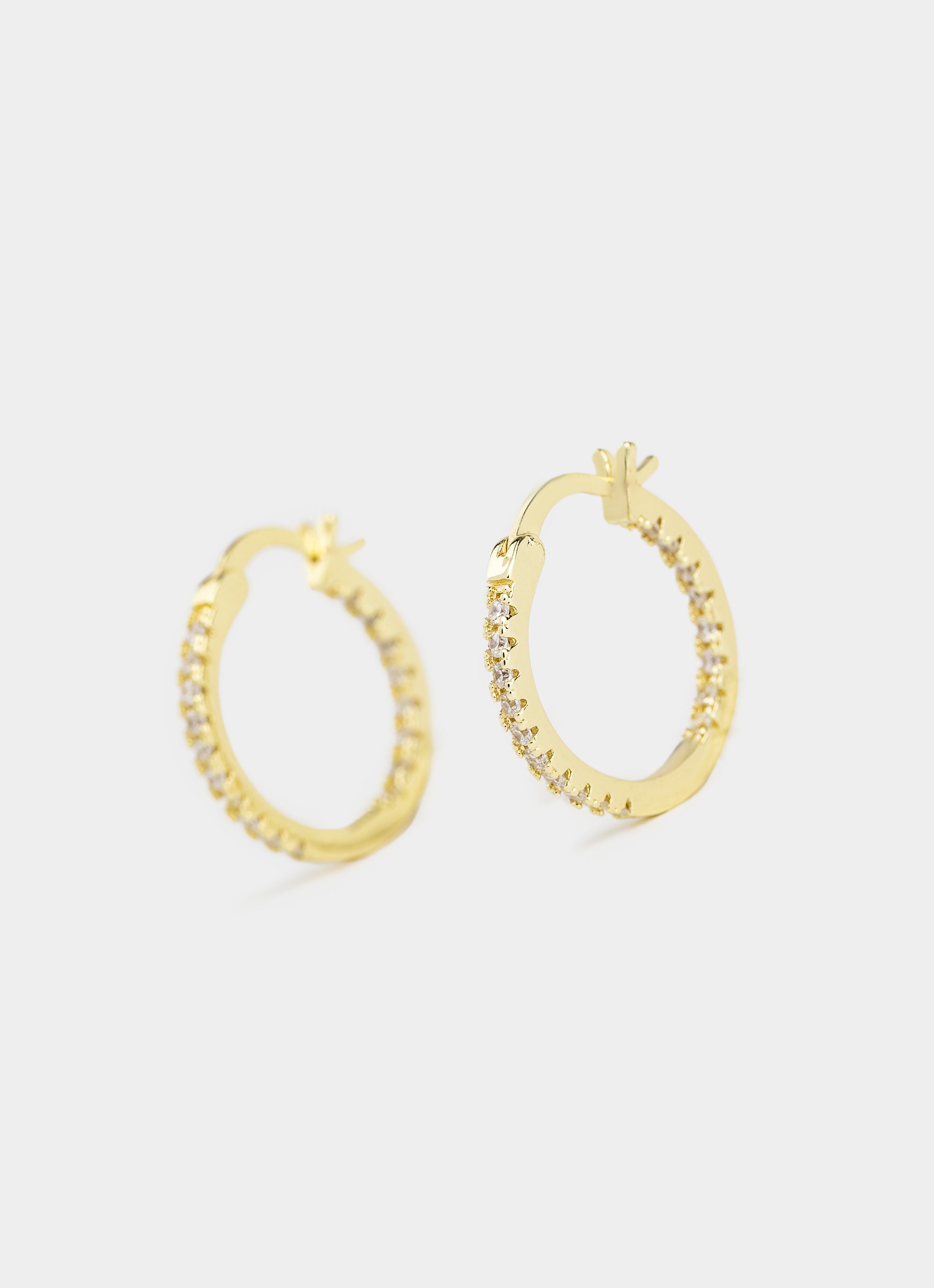 Celine Hoop Earrings 20mm - 18K Gold Plated