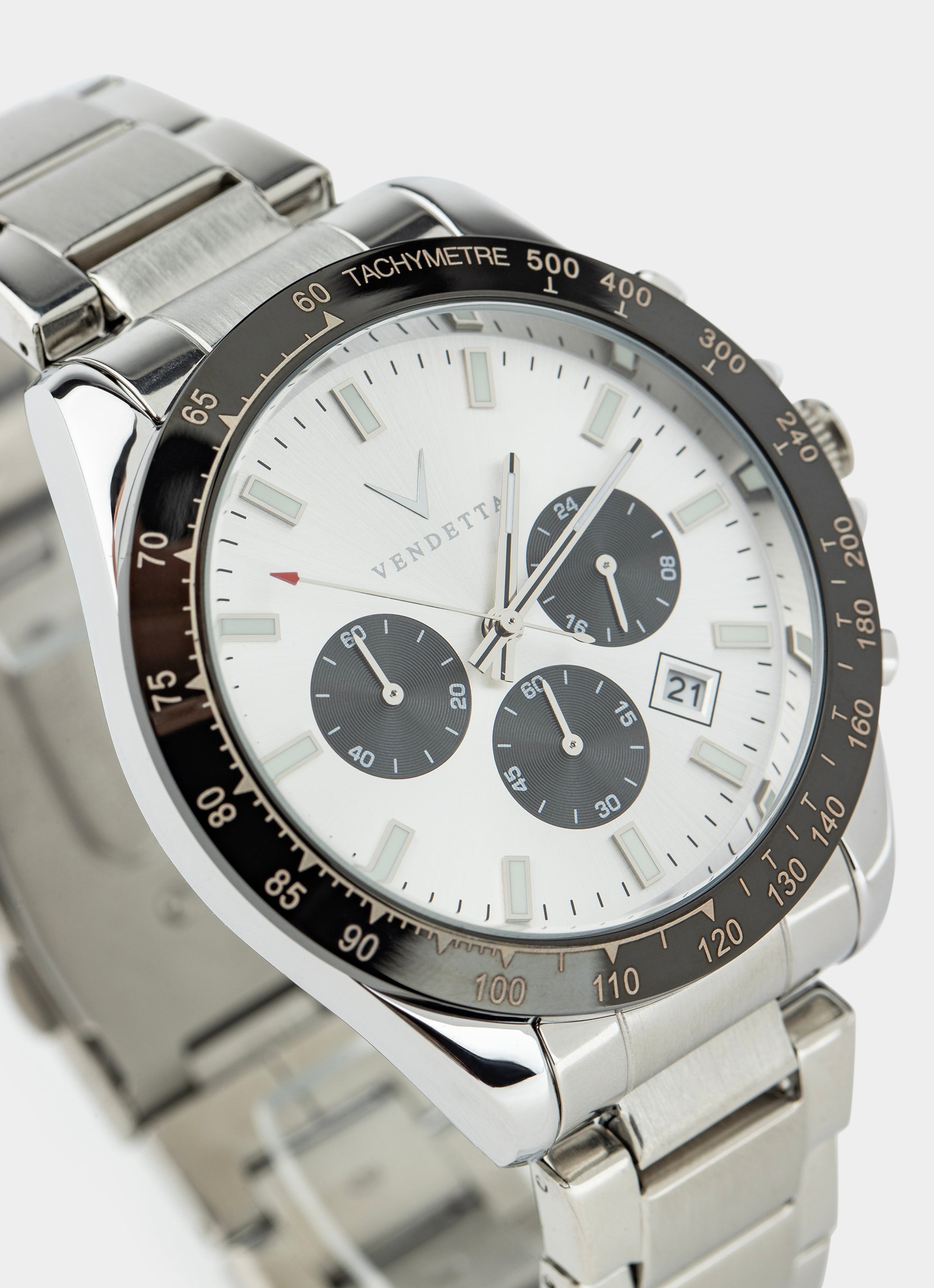 Vanguard Watch - Silver/Black