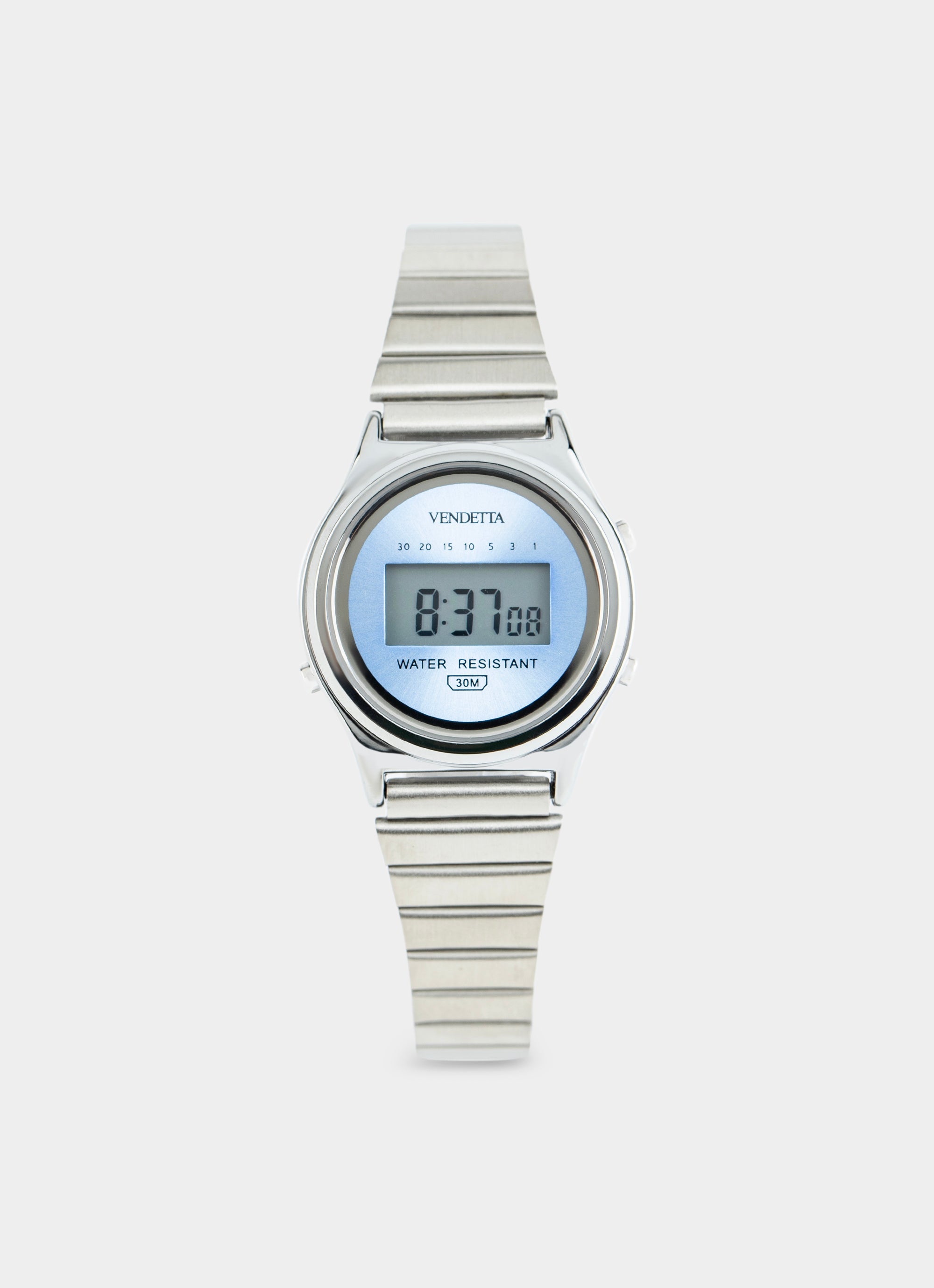 Nouveau Watch - Silver/Sky Blue
