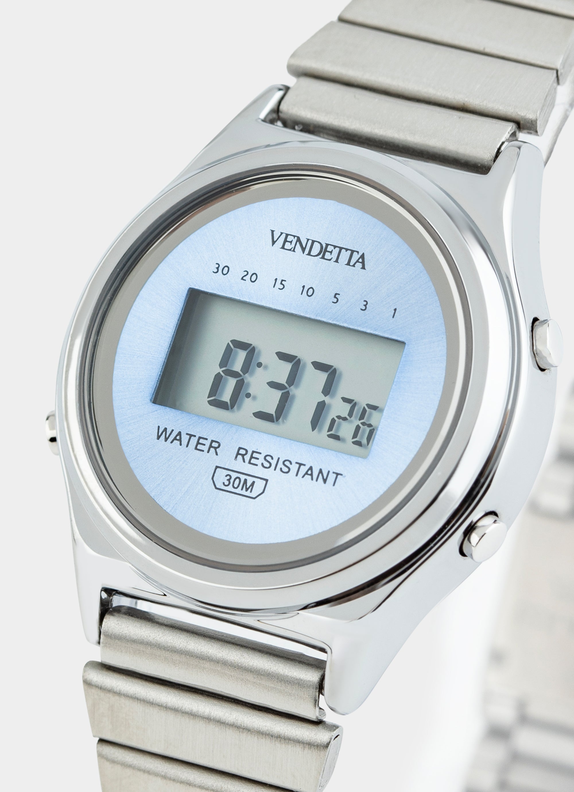 Nouveau Watch - Silver/Sky Blue