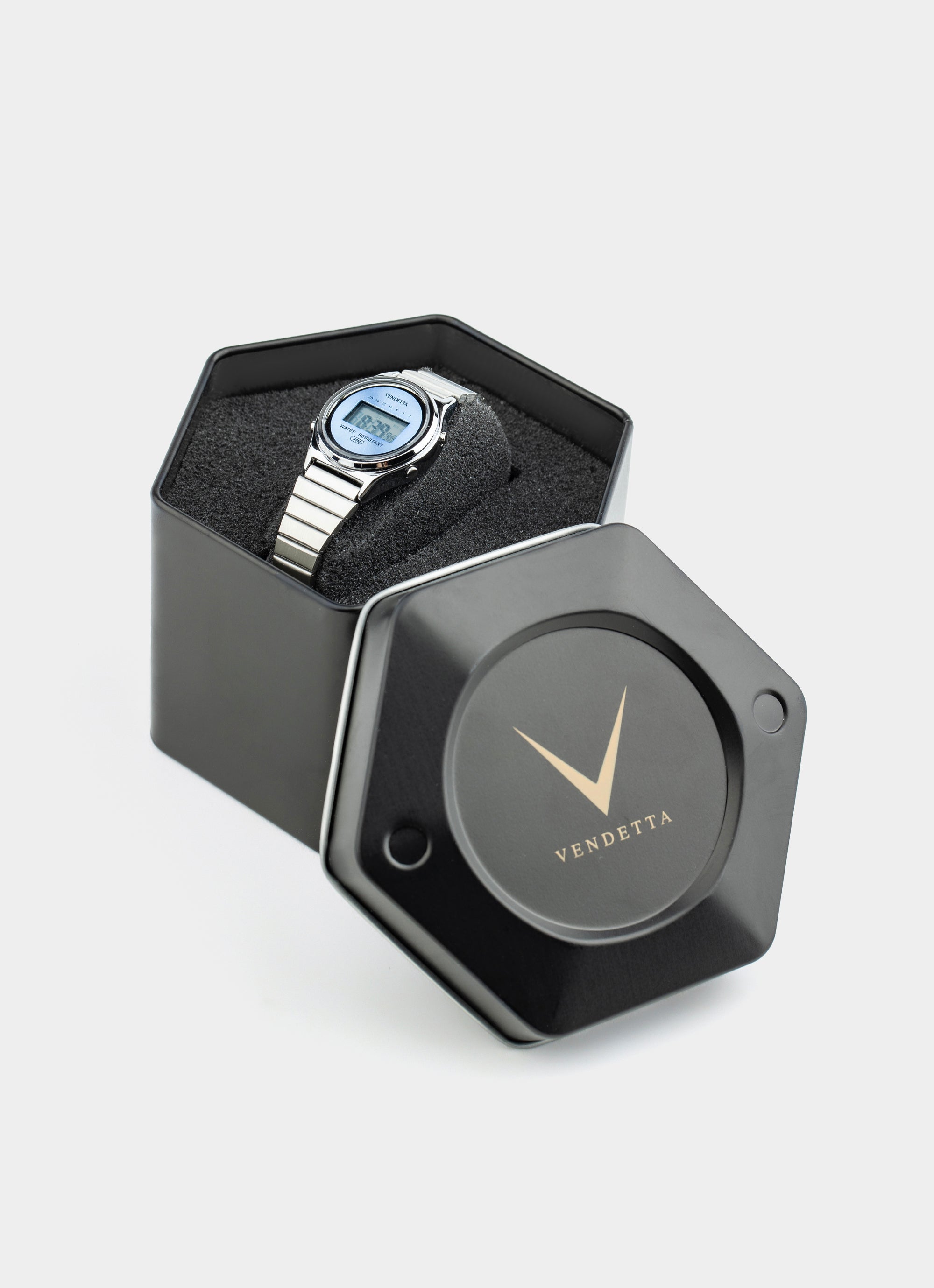 Nouveau Watch - Silver/Sky Blue