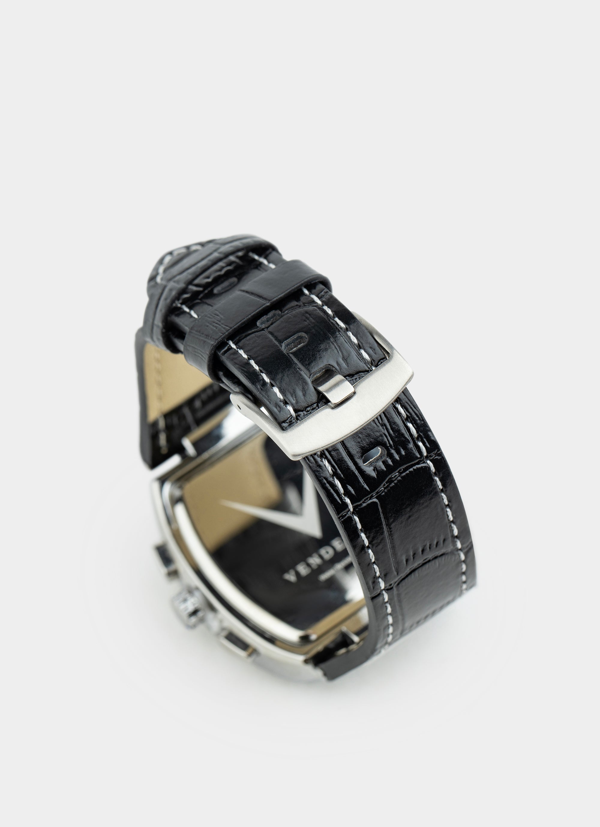 Gravitas Watch - Silver/Black