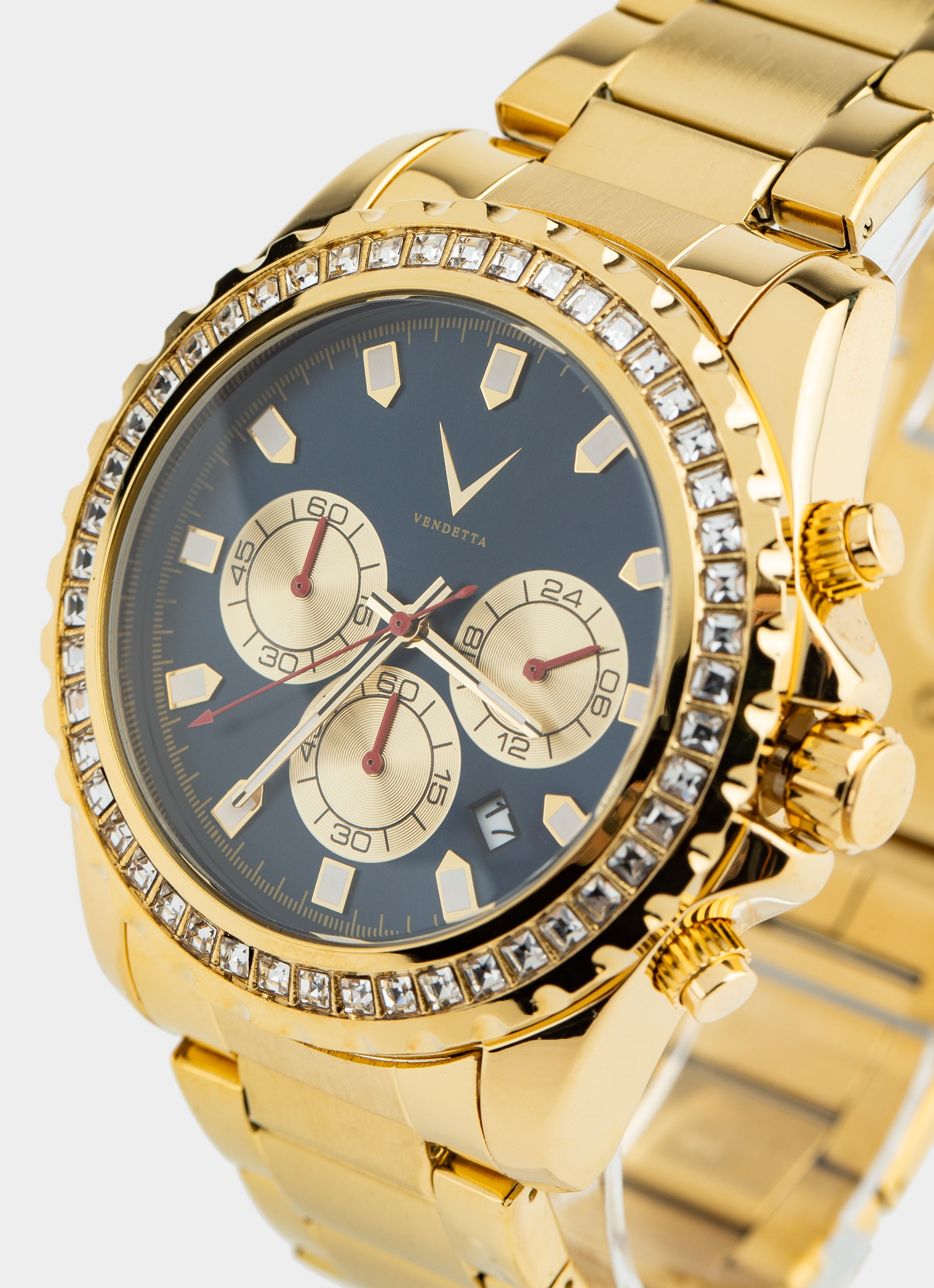 Chancellor Watch - Gold/Midnight Blue