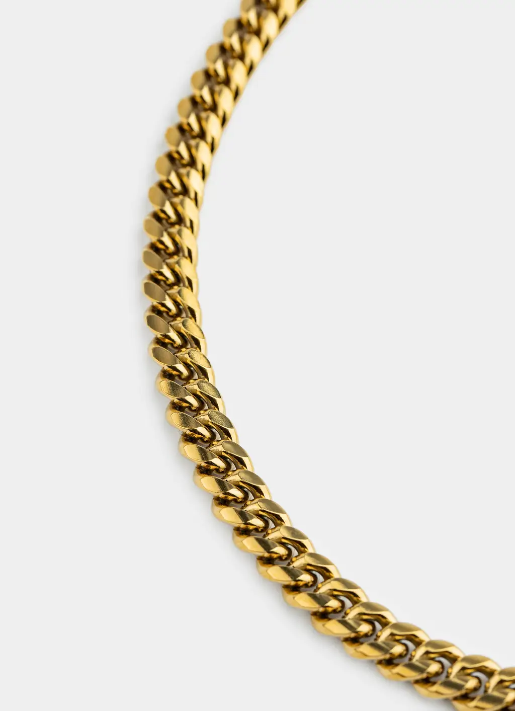 Havana Cuban Necklace 8mm - 18K Gold Plated