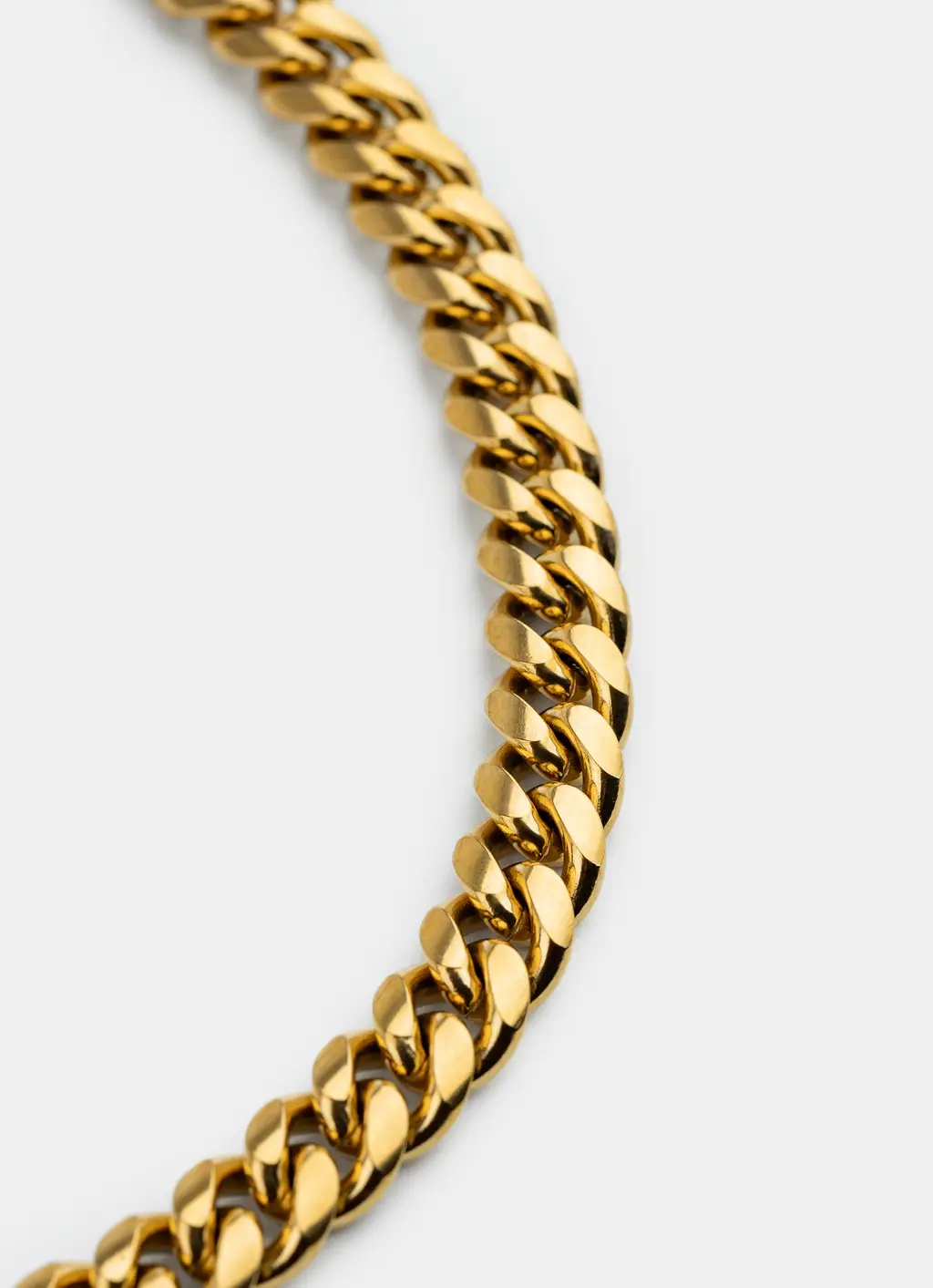 Havana Cuban Necklace 10mm - 18K Gold Plated