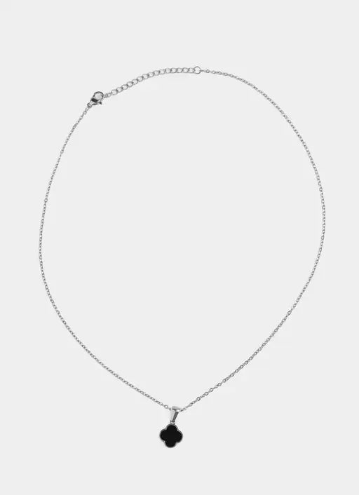 4 Leaf Necklace - Stainless Steel