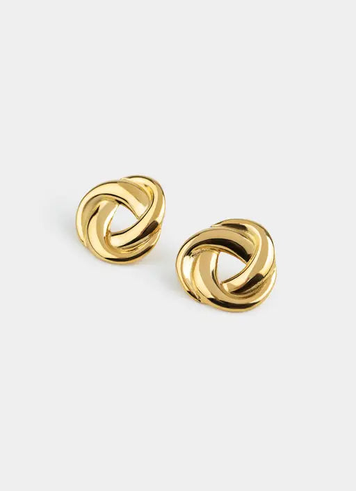 Basket Earrings - 18K Gold Plated