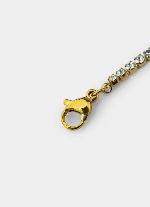 Birds Eye Tennis Bracelet - 18K Gold Plated