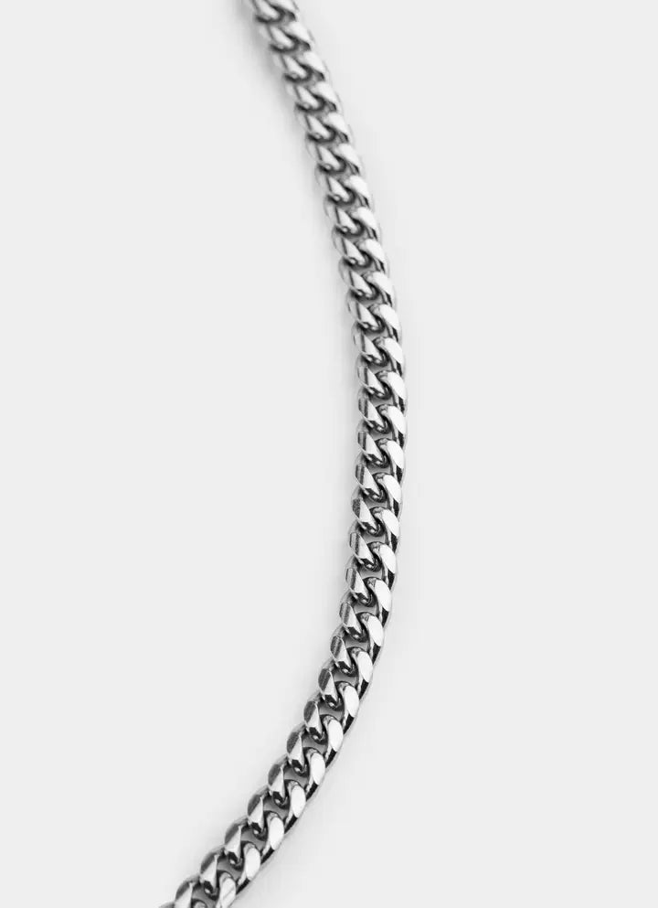 Havana Cuban Necklace 5mm - Stainless Steel
