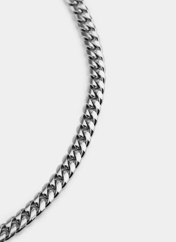 Havana Cuban Necklace 8mm - Stainless Steel