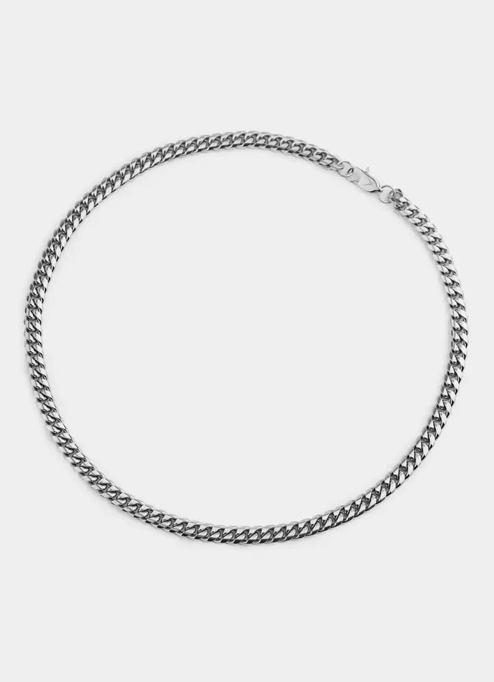 Havana Cuban Necklace 8mm - Stainless Steel