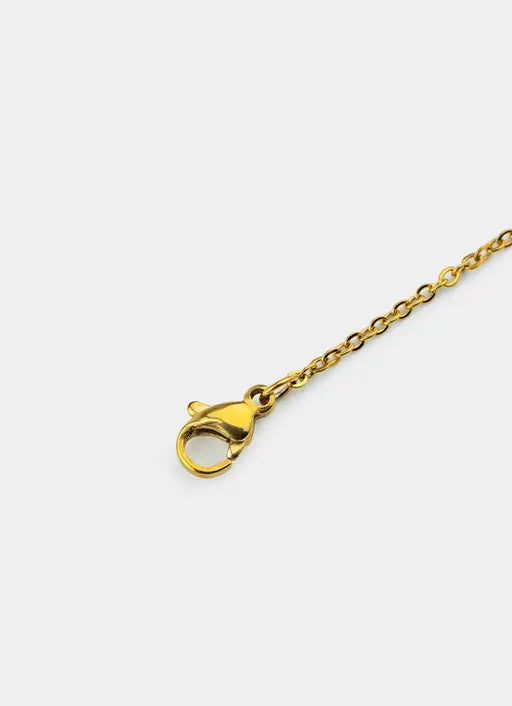 Heart and Stud Mini Charm Bracelet - 18K Gold Plated