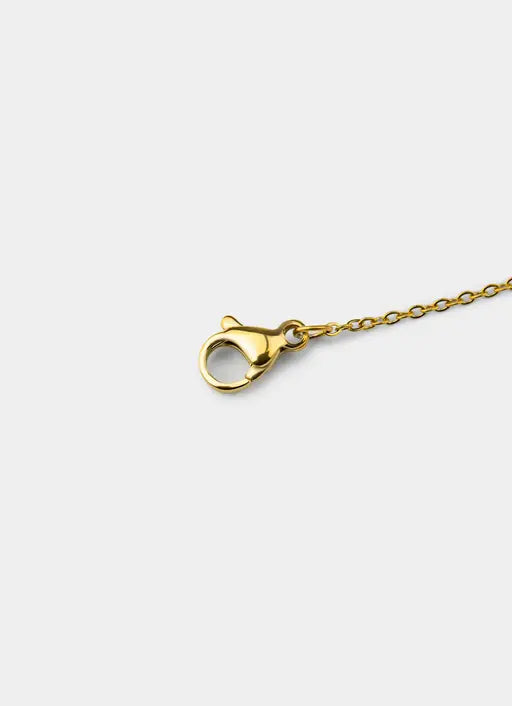 Infinity Stud Necklace - 18K Gold Plated